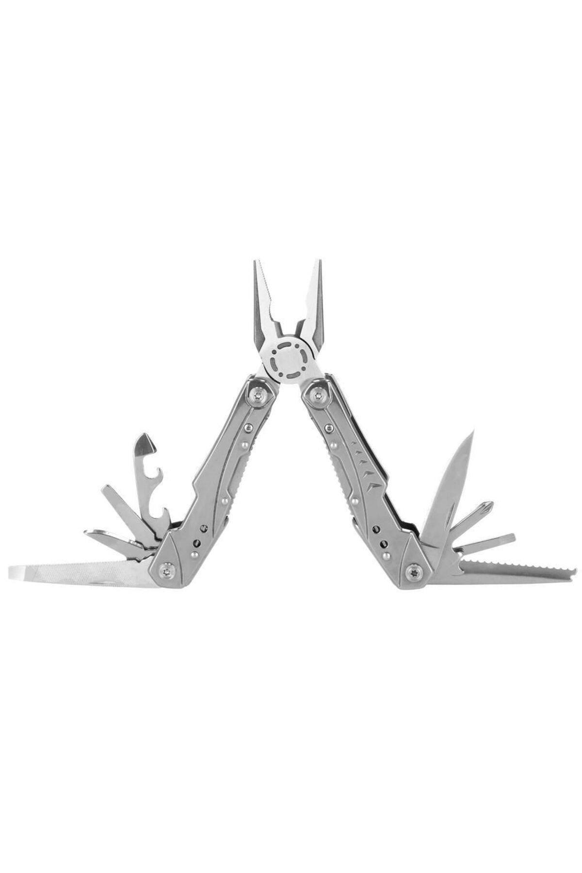 Springos-Tool, knife, multifunctional, 22 in 1, tips/bits, with case, stainless steel, 16x12.5x1.5 cm, 1