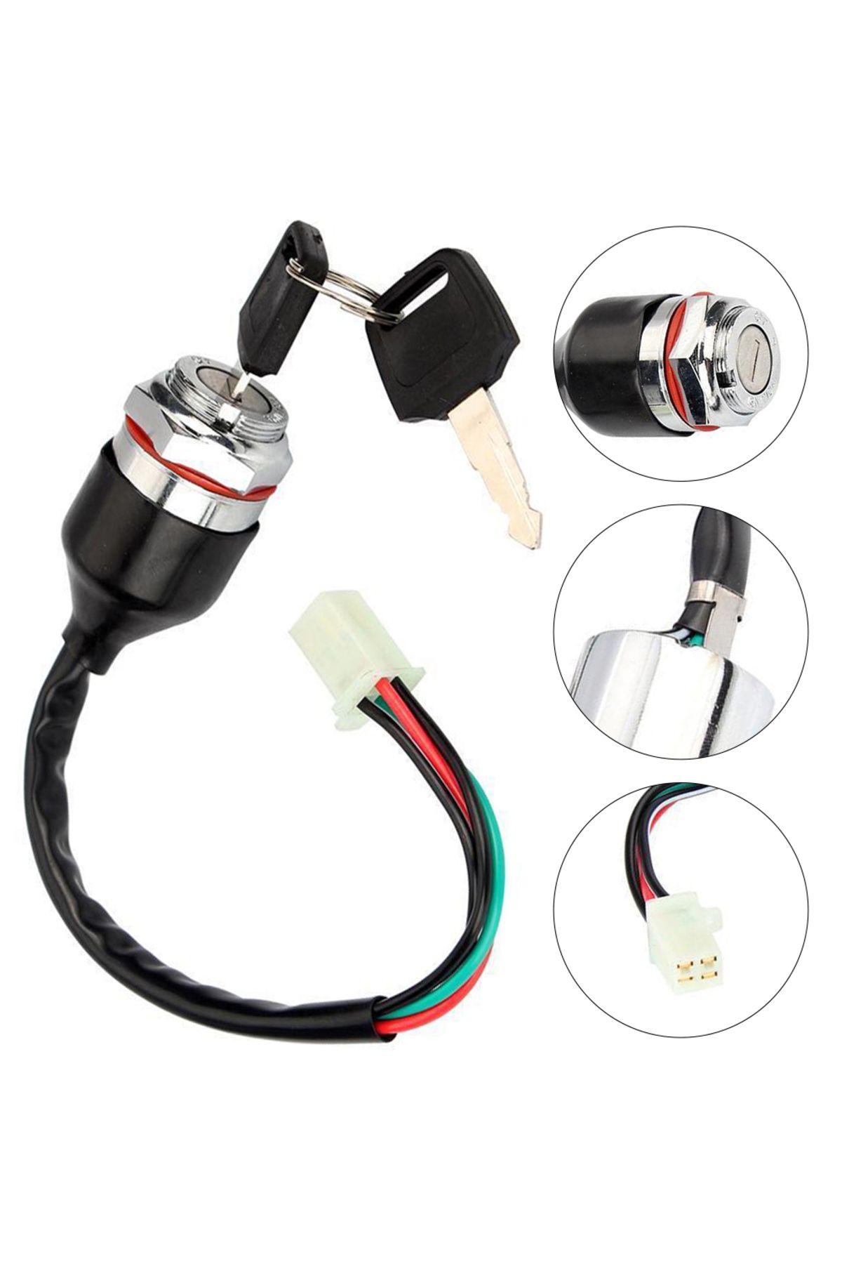 Choice-Key Starter Switch Keywords Key Ignition Switch Easy Installation High Strength Key Ignition Swit... 8