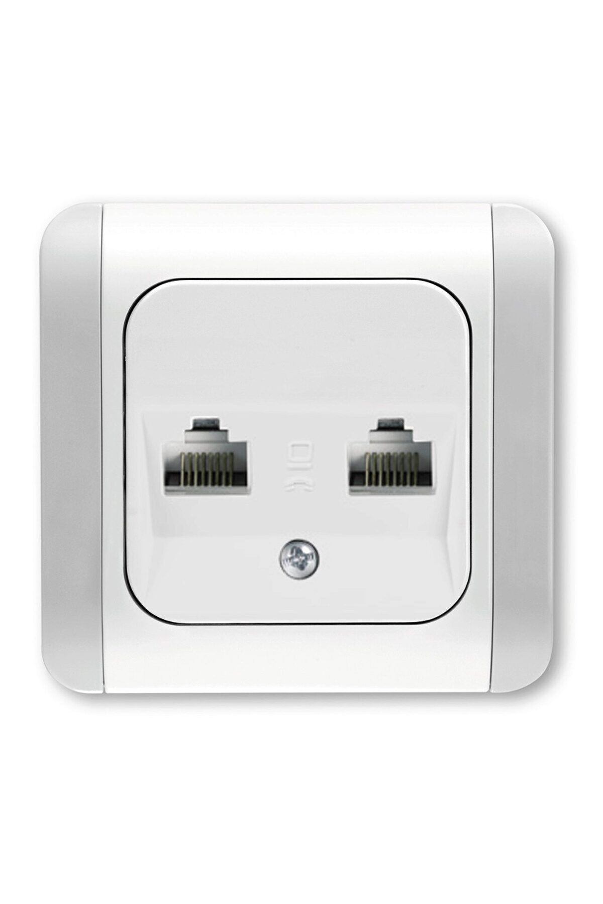 Viko by Panasonic-Priză dublă de perete CAT 5 Kardelen 2