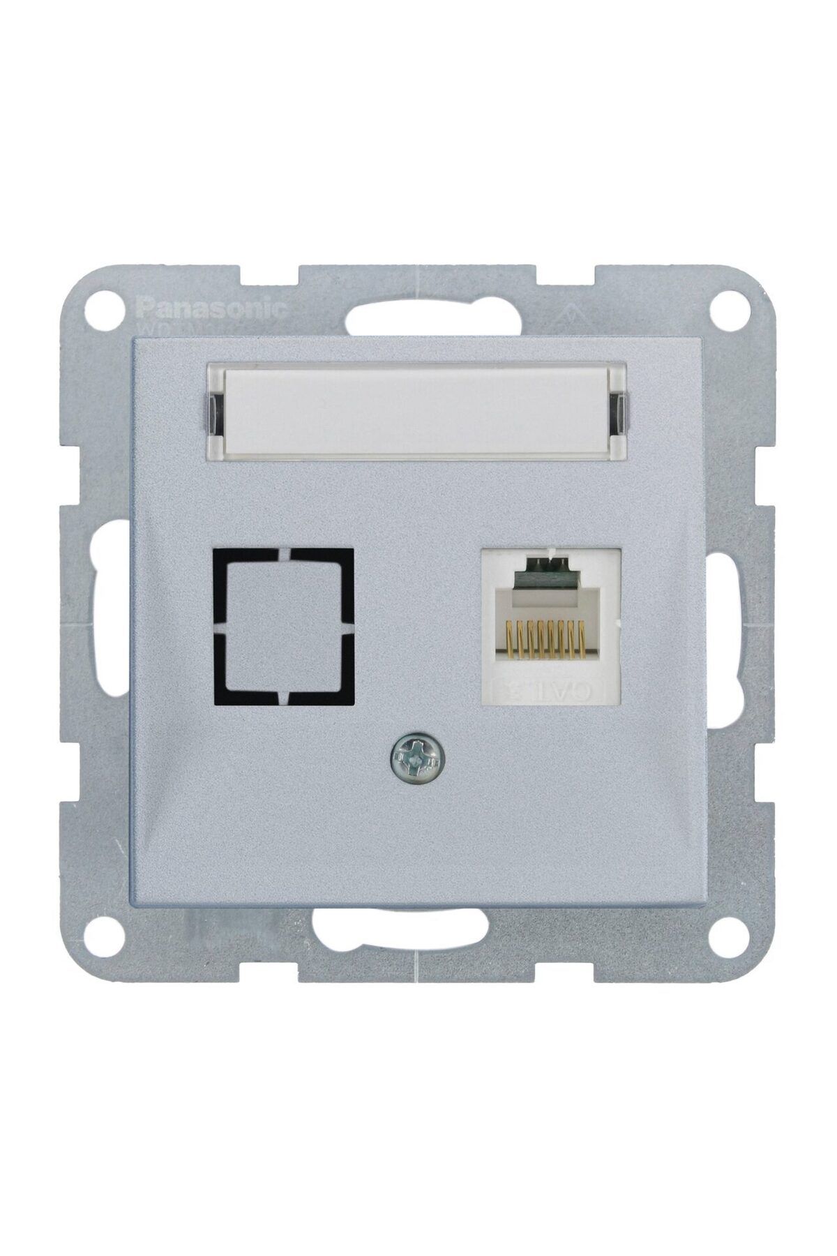 PANASONIC-Mecanism priză CAT5e Karre Plus Silver 1