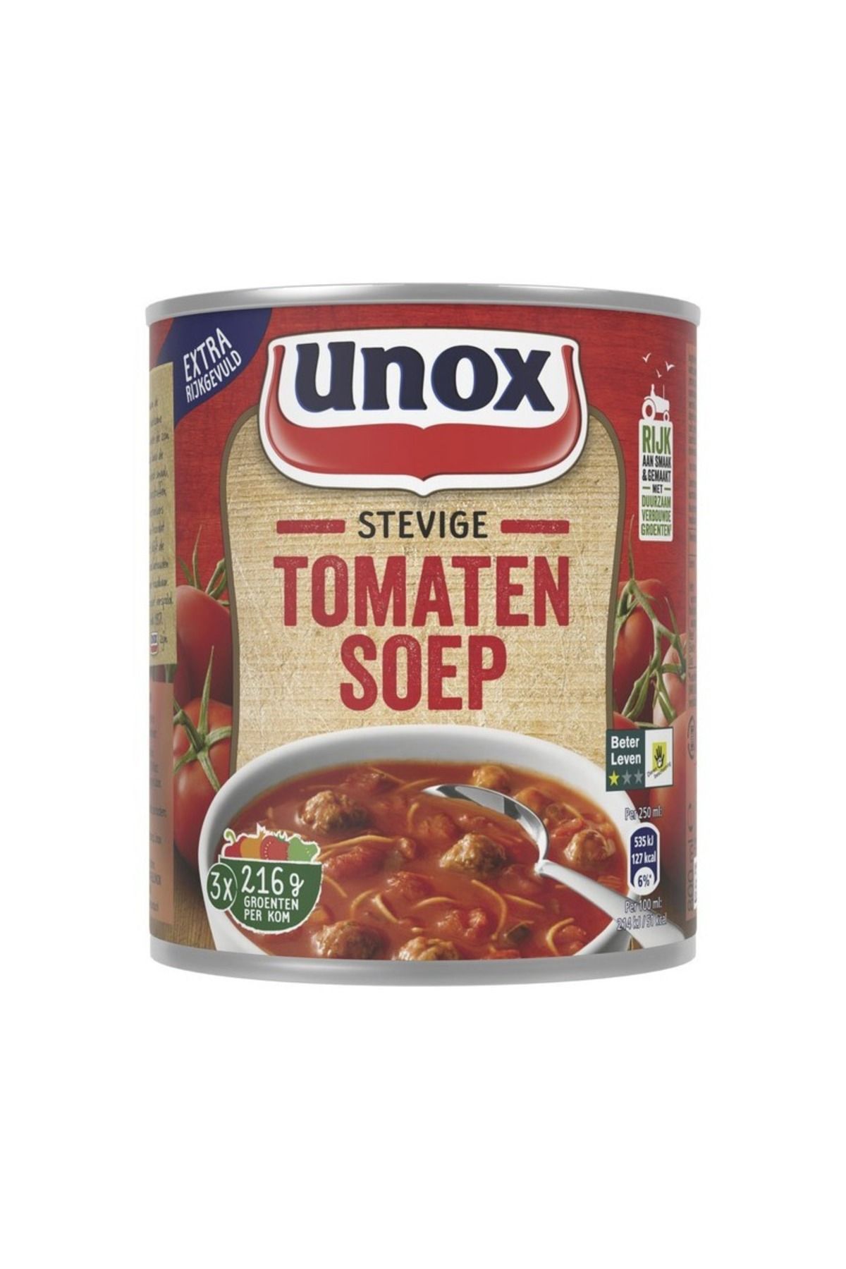 Unox Supa Copioasa De Rosii Cu Carne 800 Ml - One Size