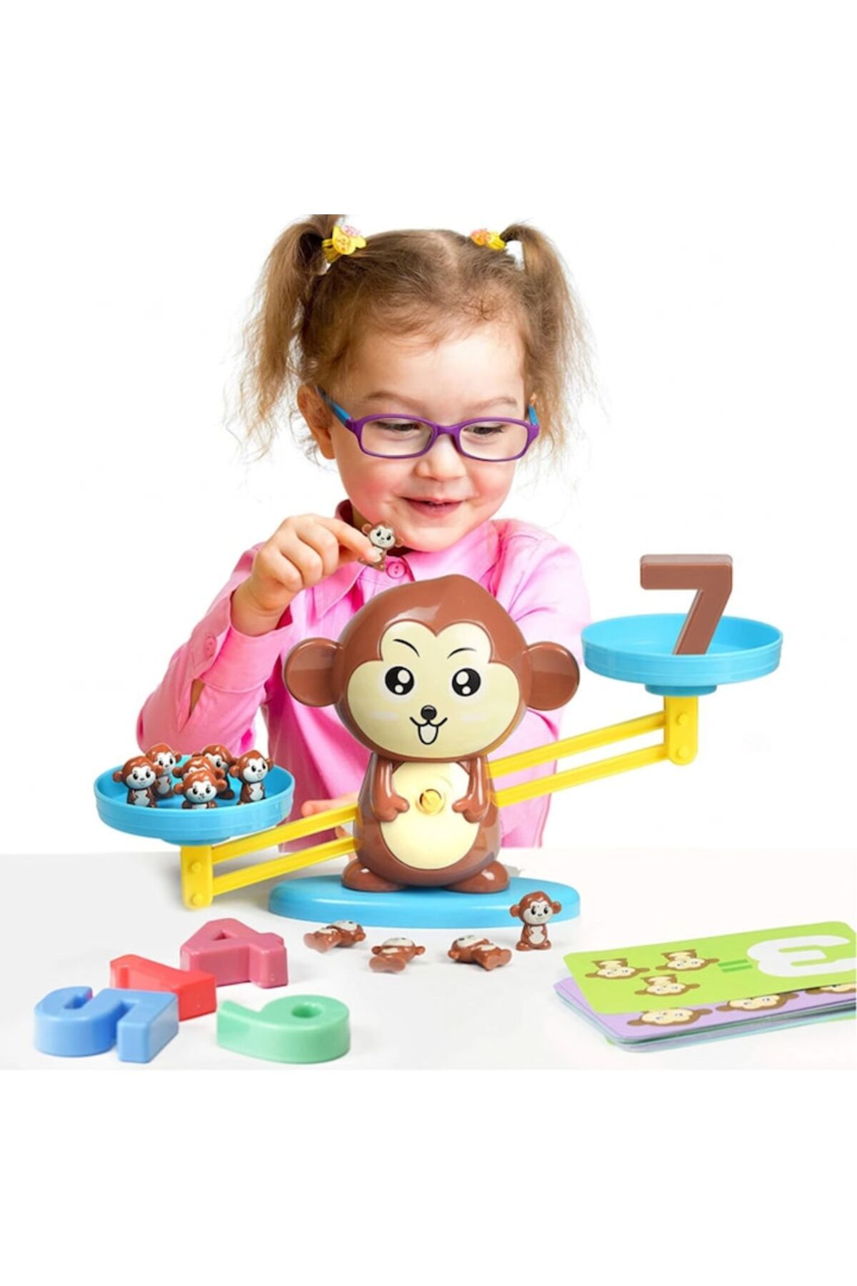 OEM-Toy Monkey Learning Balance - Educational Toys for Children in Mathematics and Numbers Learning Game 3