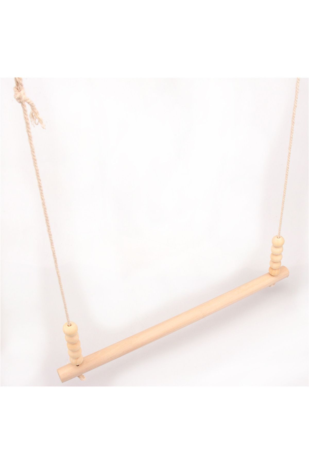 Choice-khaki 1pc-Parrot toy, pet chicken, rooster swing toy, wooden bead suspension bridge swing pet bird t 1