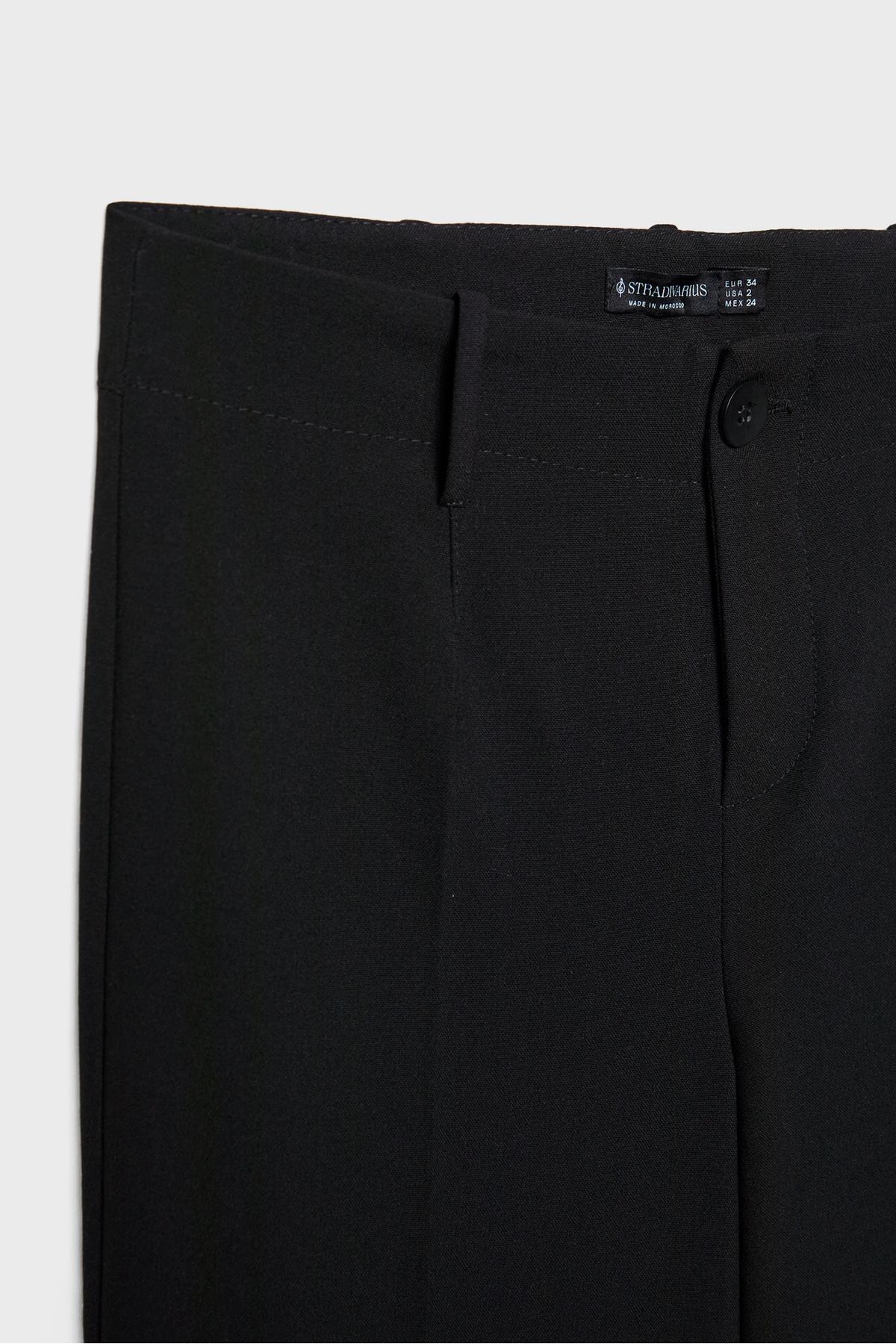 Stradivarius Geniş paça pantolon görsel 8