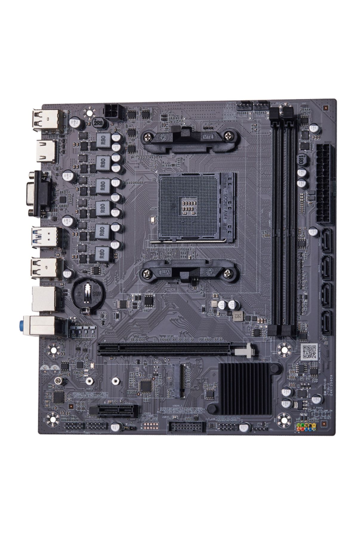 Choice-Motherboards QIYIDA B450 Motherboard support DDR4 desktop RAM AM4 CPU slot NVME NGFF M.2 USB 3.0 VGA 2