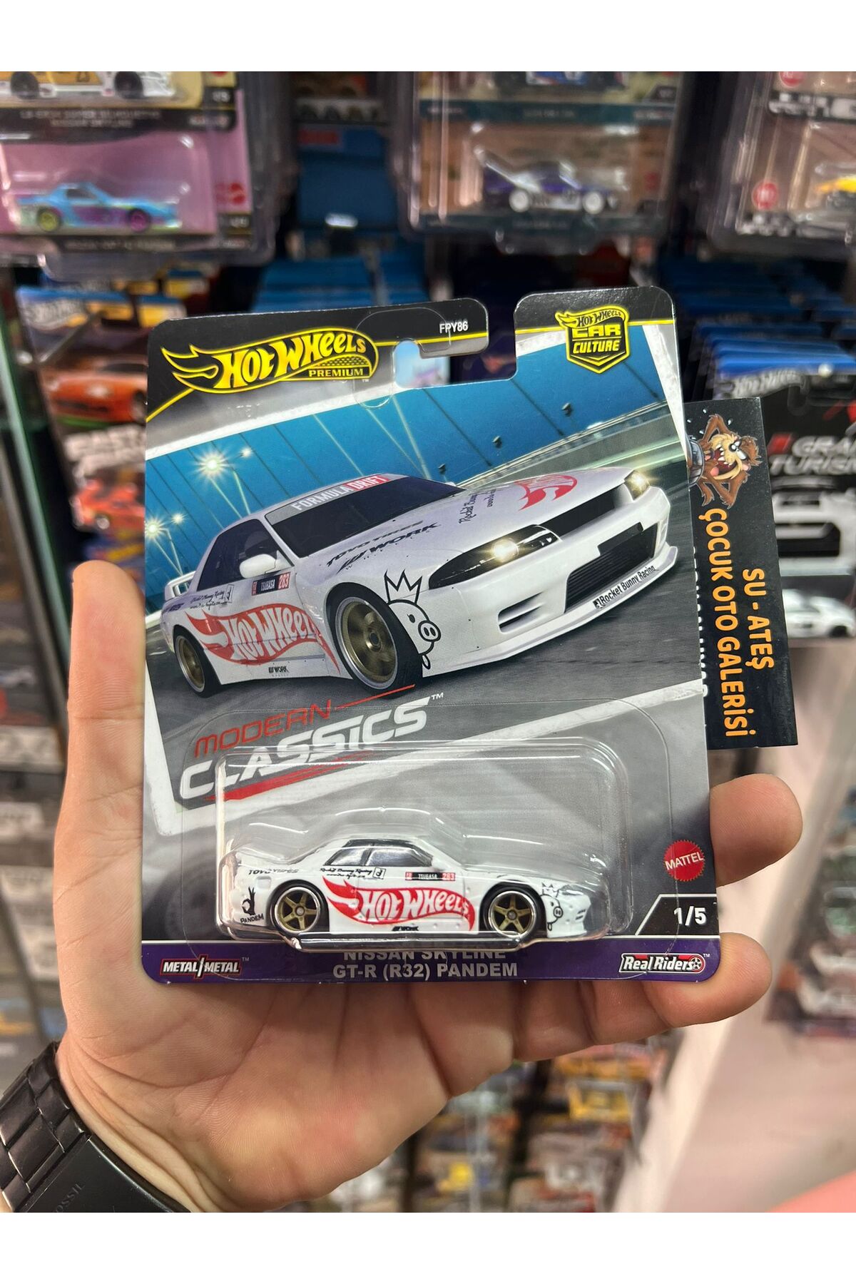 HOT WHEELS Nissan Skyline Gt-r (r32) Pandem Premıum ( Nadir Ürün
