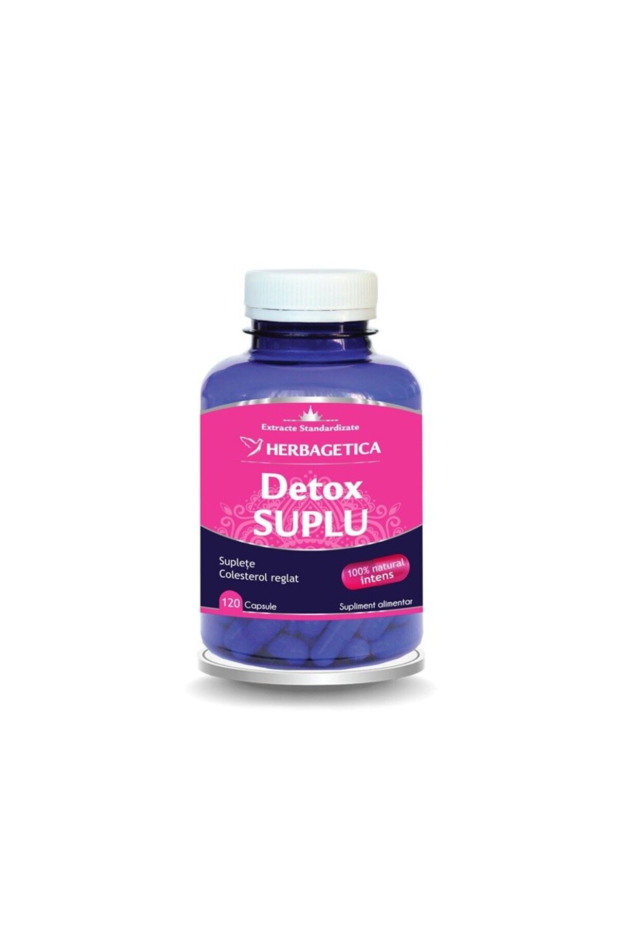 herbagetica Si Detoxifiere, Detox Suplu 120 Capsule - One Size