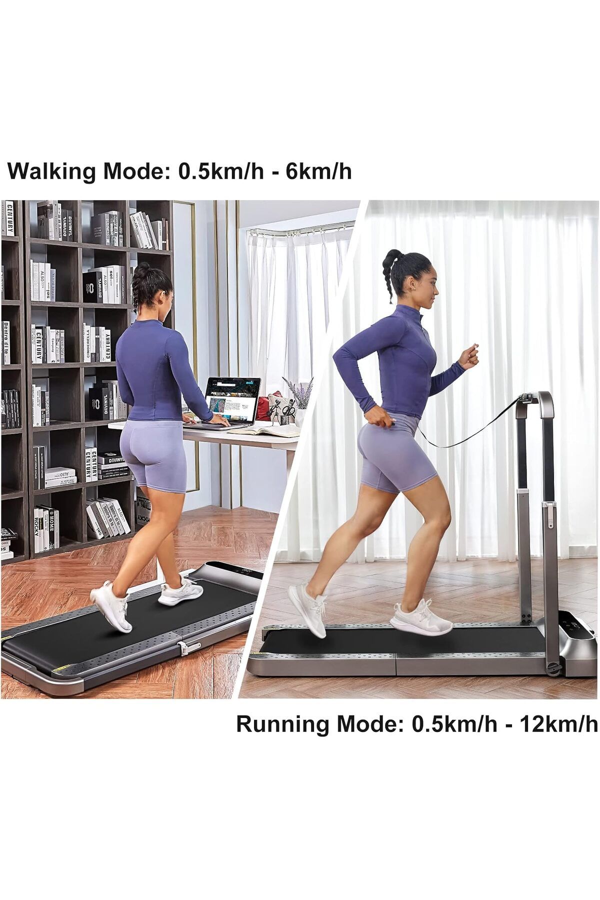Walkingpad-KingSmith R2 Foldable Treadmill Running and Walking 2 in 1 Walking Pad 5