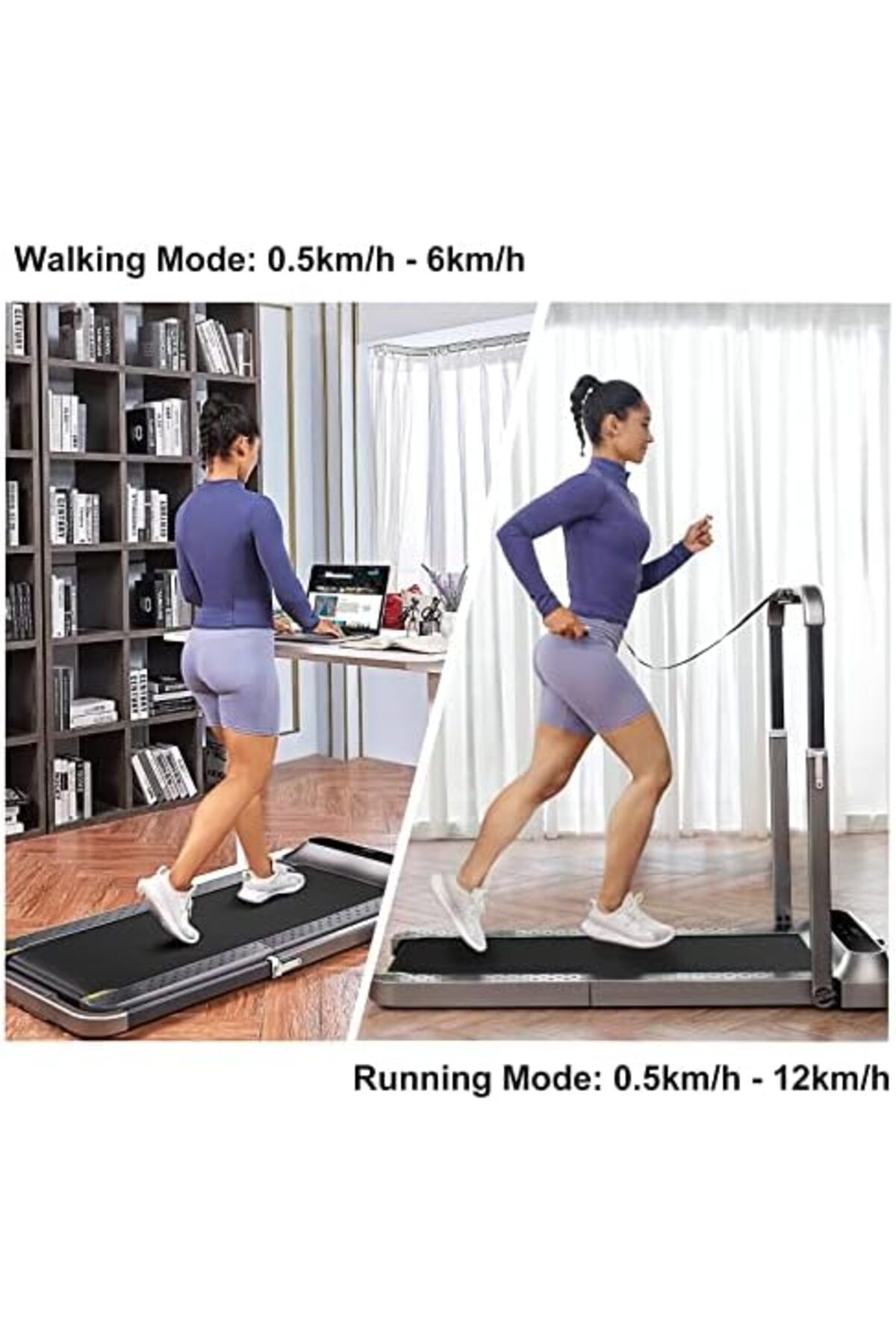 Walkingpad-KingSmith R2 Foldable Treadmill Running and Walking 2 in 1 Walking Pad 6