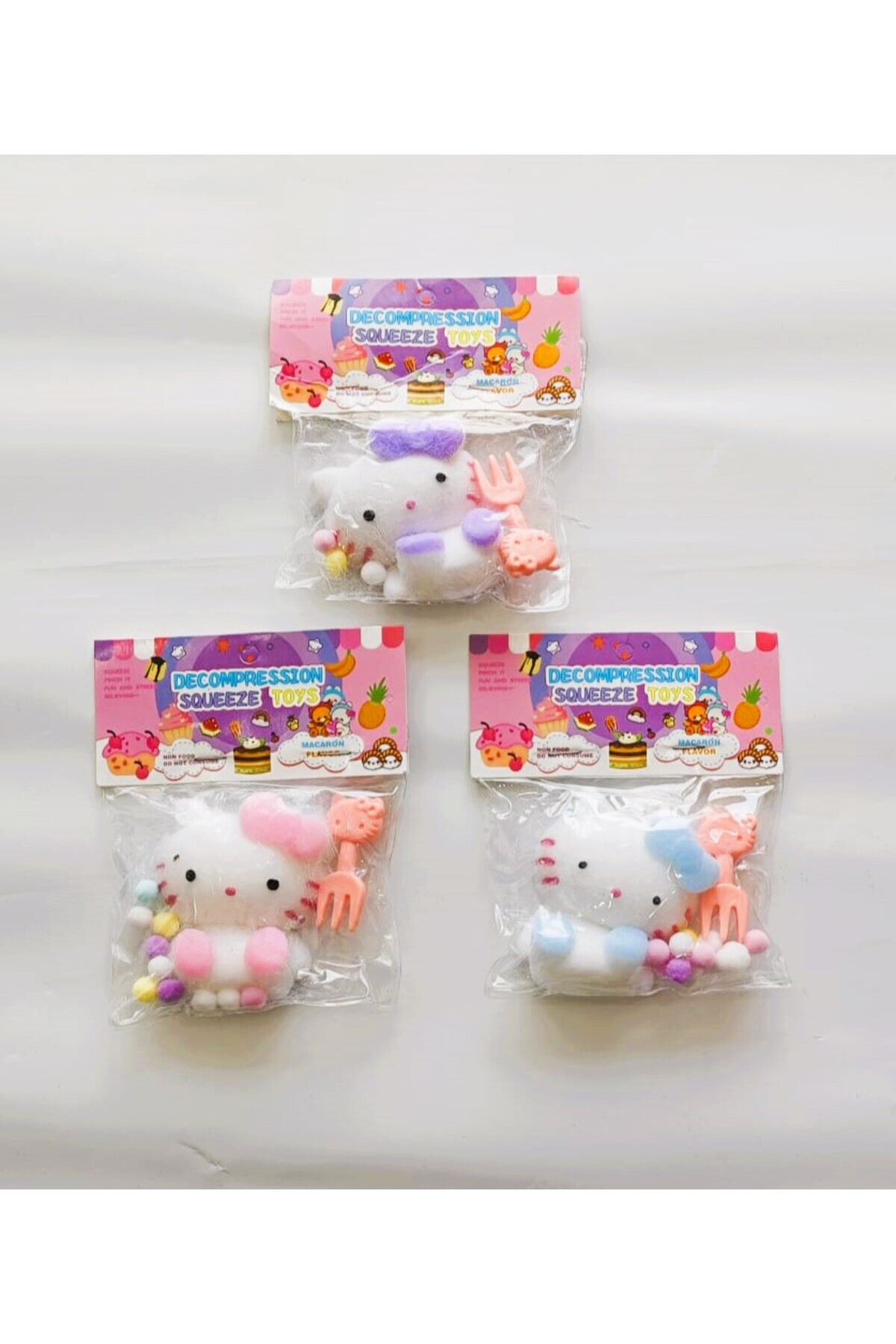Twins Stars 1 adet tatlı Squishy Oyuncağı Sukuşi (8x6,5cm) Rastgele Renk