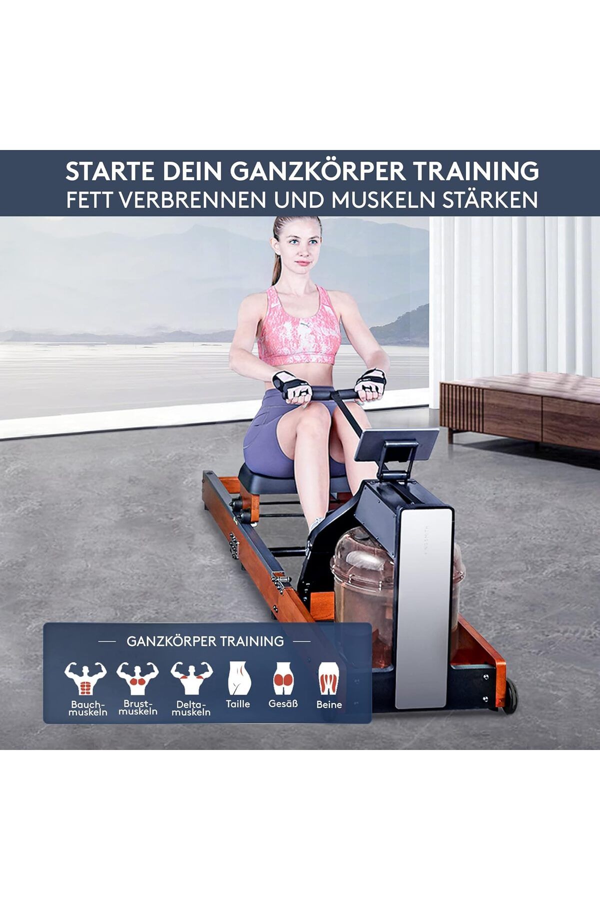 Kingsmith-WR1 Rowing Machine 5