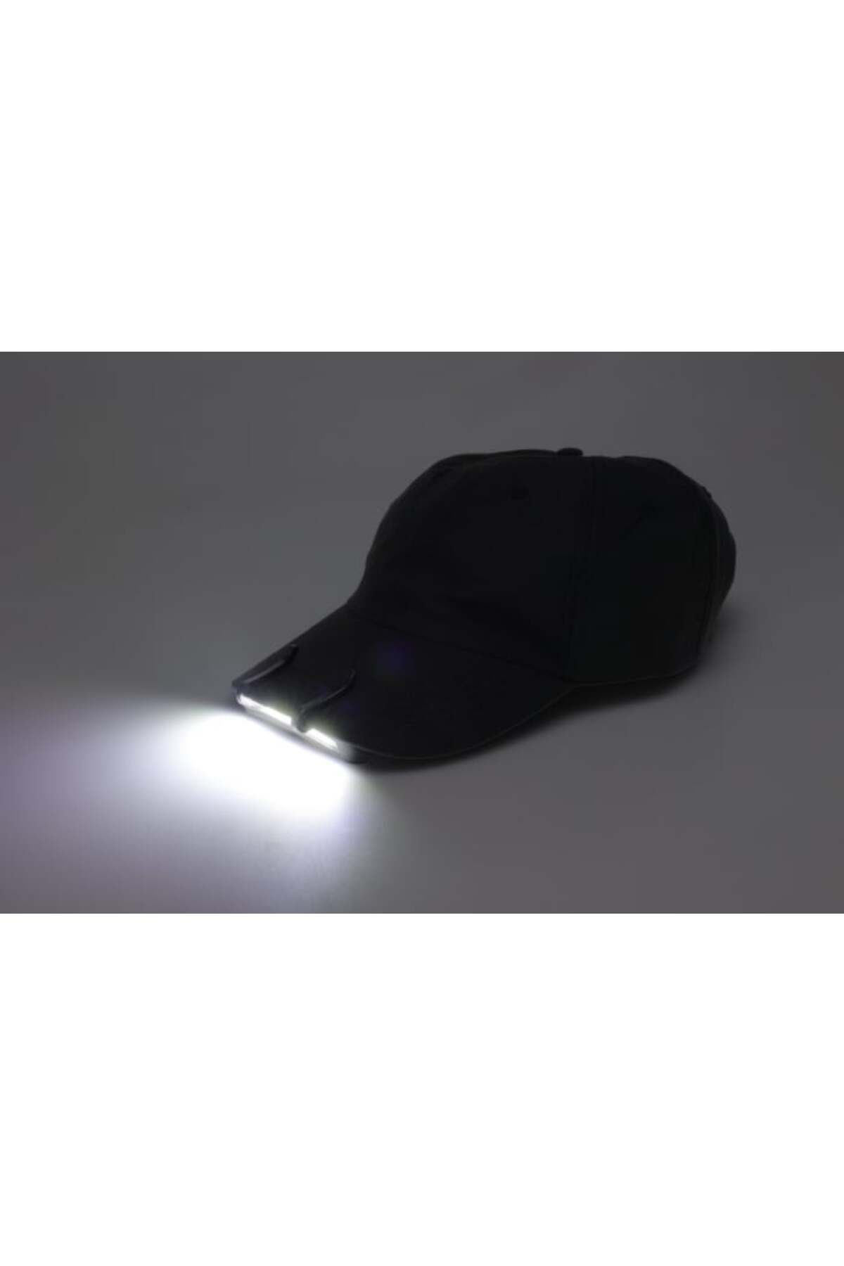 Koopman Clip Luminos Led Pentru Șapcă, Alimentat Cu Baterii, Design Compact Și Puternic - One Size