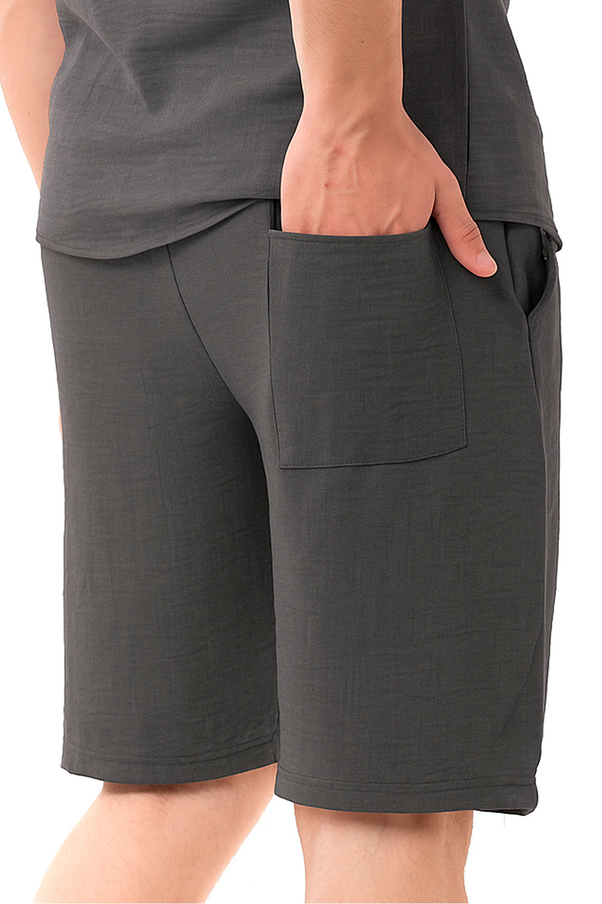 monox-Men's Mechanical Linen Shorts 2