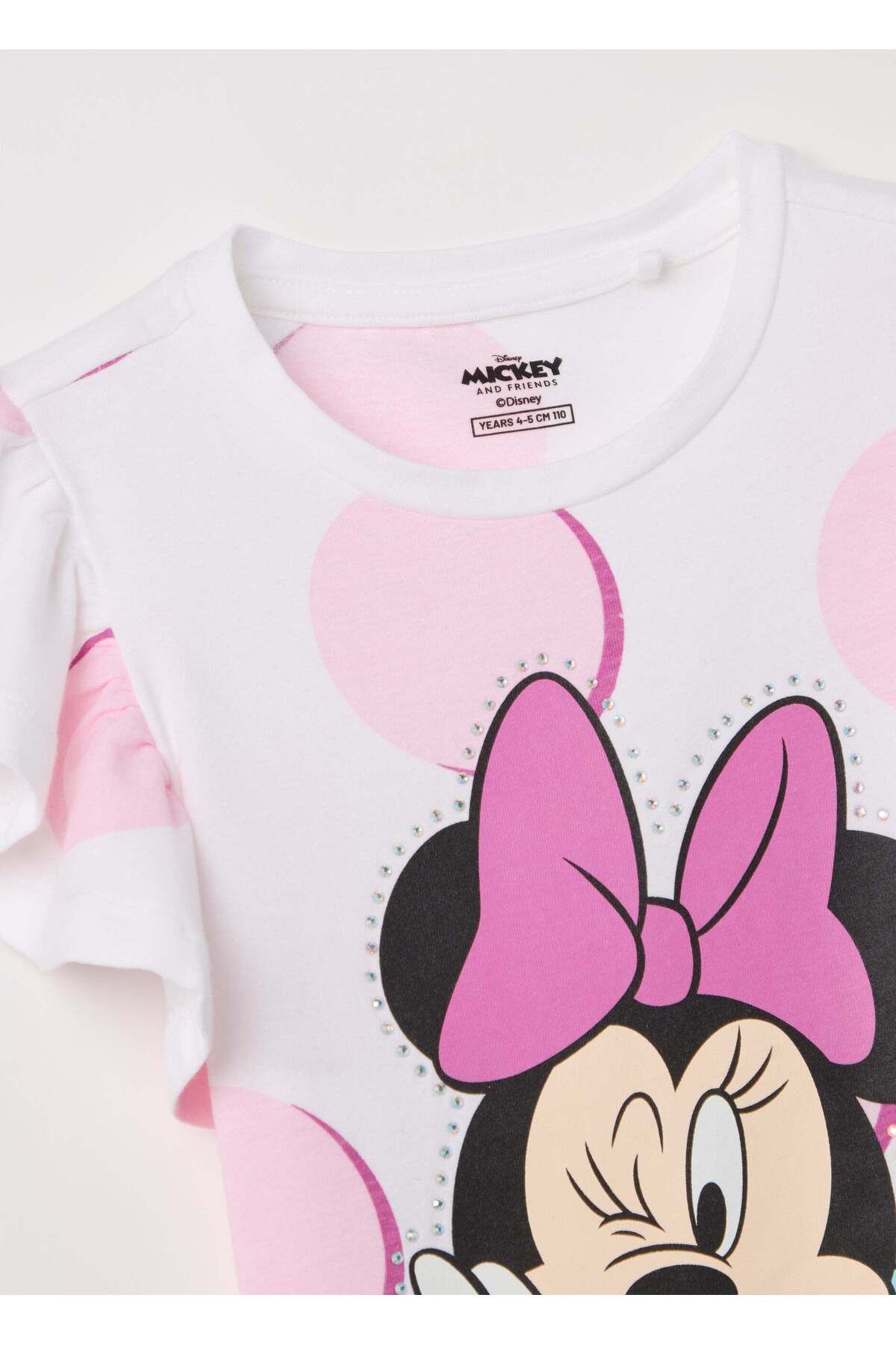 Ovs-Jogging Set With Minnie Mouse Print And Micro Polka Dots 3