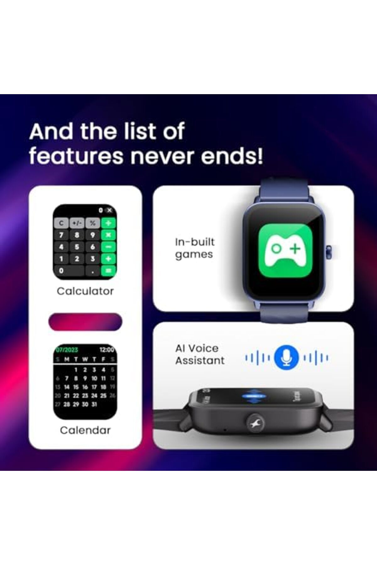 FASTRACK-Smart Watch 4