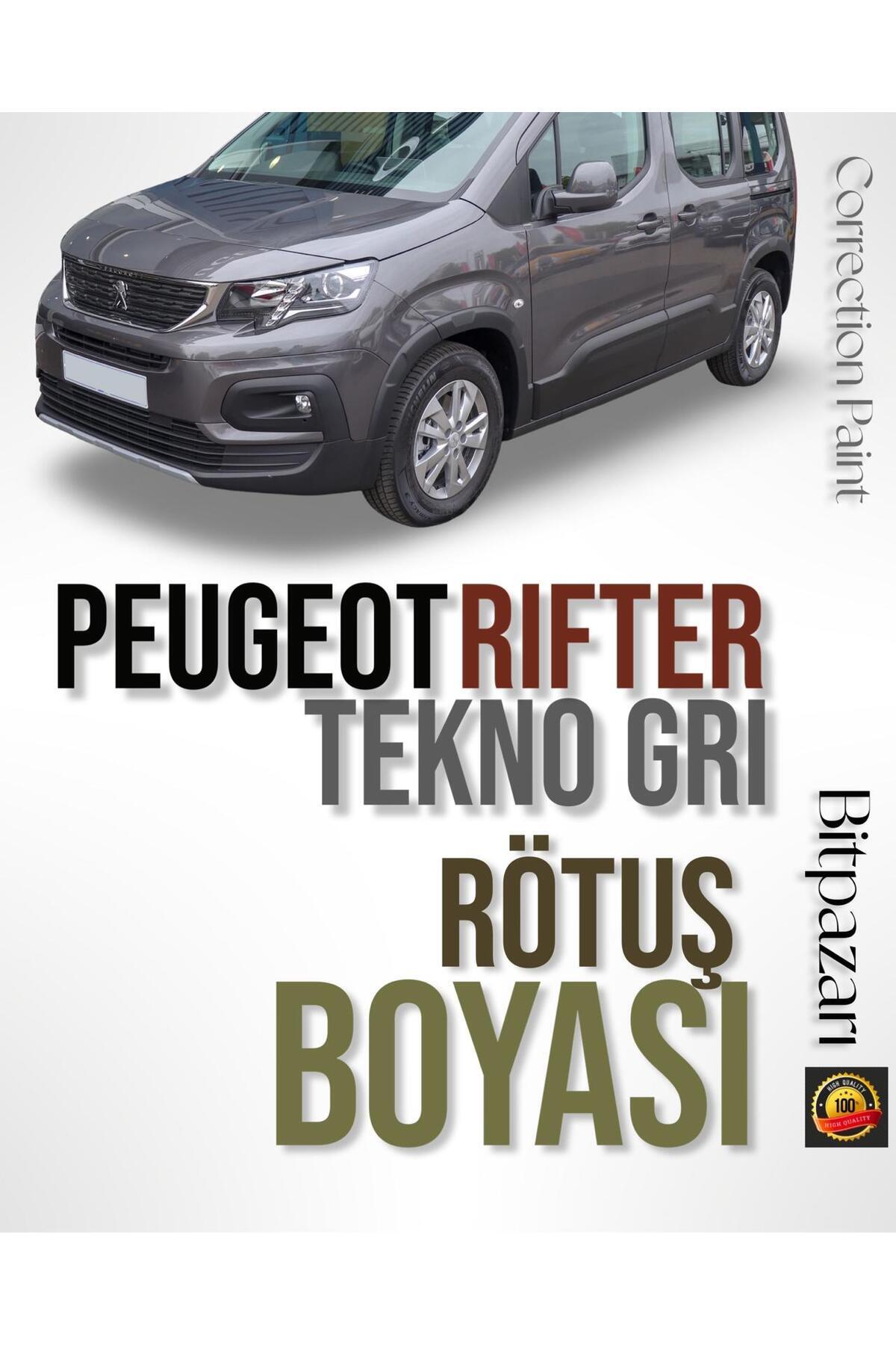 izmir bit pazarı Peugeot RIFTER Tekno Gri - KCA - Çizik Giderici Fırçalı Rötuş Boyası 20 ml