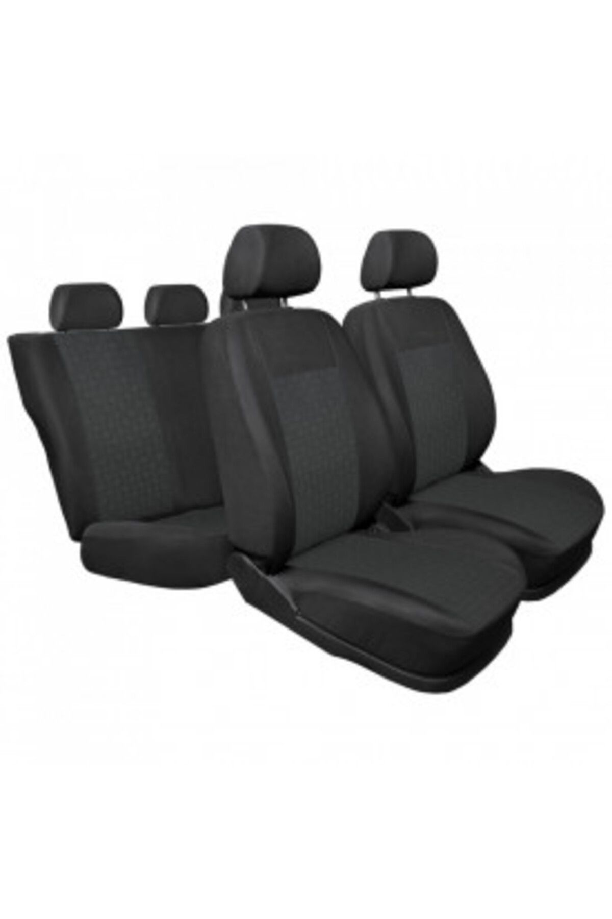 DELUXETUNING-Set huse auto pentru scaune compatibile Dacia Logan 2 MCV 2012-2020, 5 locuri, material textil 2