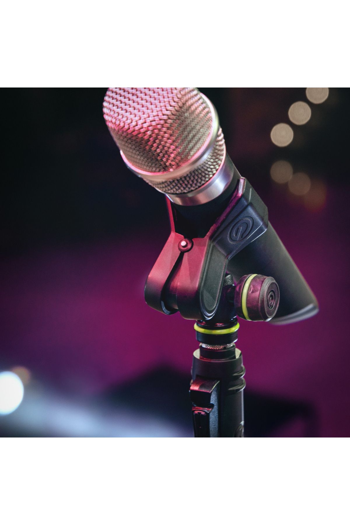 Gravity-Adjustable microphone nut MS U CLMP 4