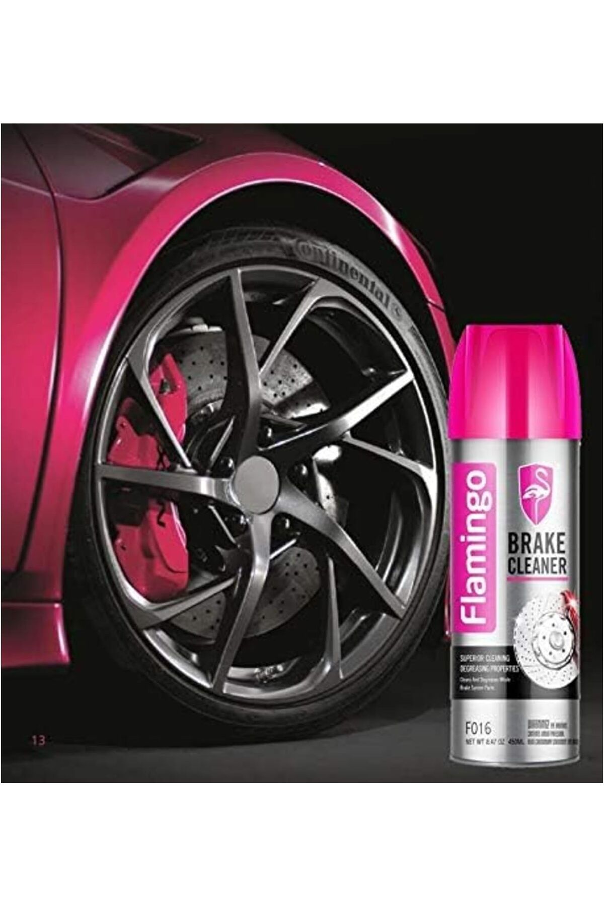 Flamingo-Karker Tech Brake Cleaner, Brake Care, 450ml 3