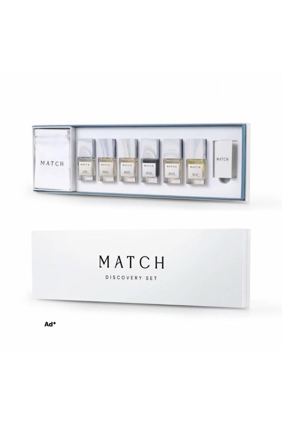 Match مجموعة ماتش ديسكفري 6 قطع *10 مل EDP