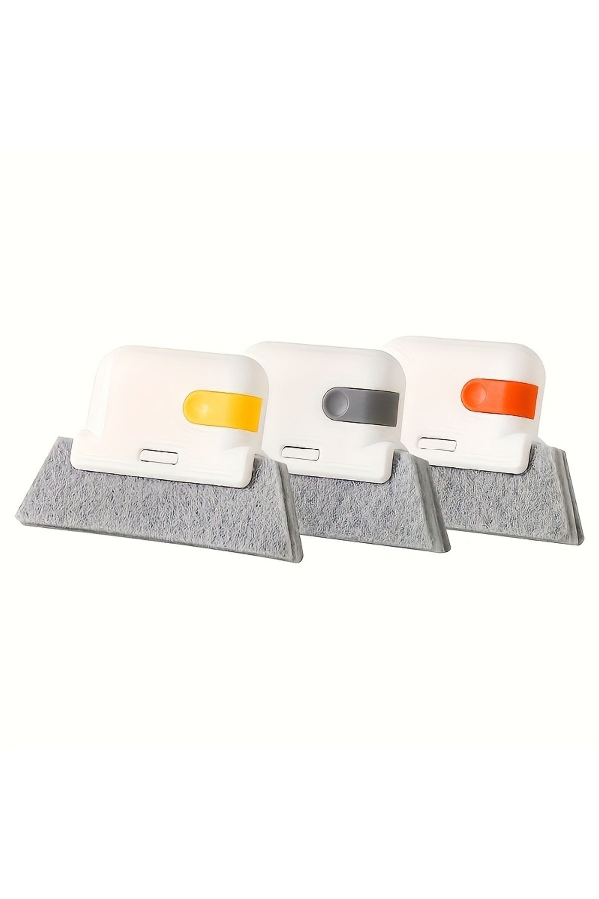 Cozy Nest-3-Pack Window Groove Cleaning Brush Set with Removable Scraper Gap Crevice Cleaner Tool 7