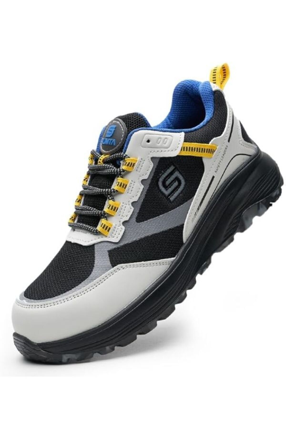 SLIMTA-Men's & Women's Extra Lightweight Mesh Safety Shoes Steel Toe Sporty Design for All Seasons 1