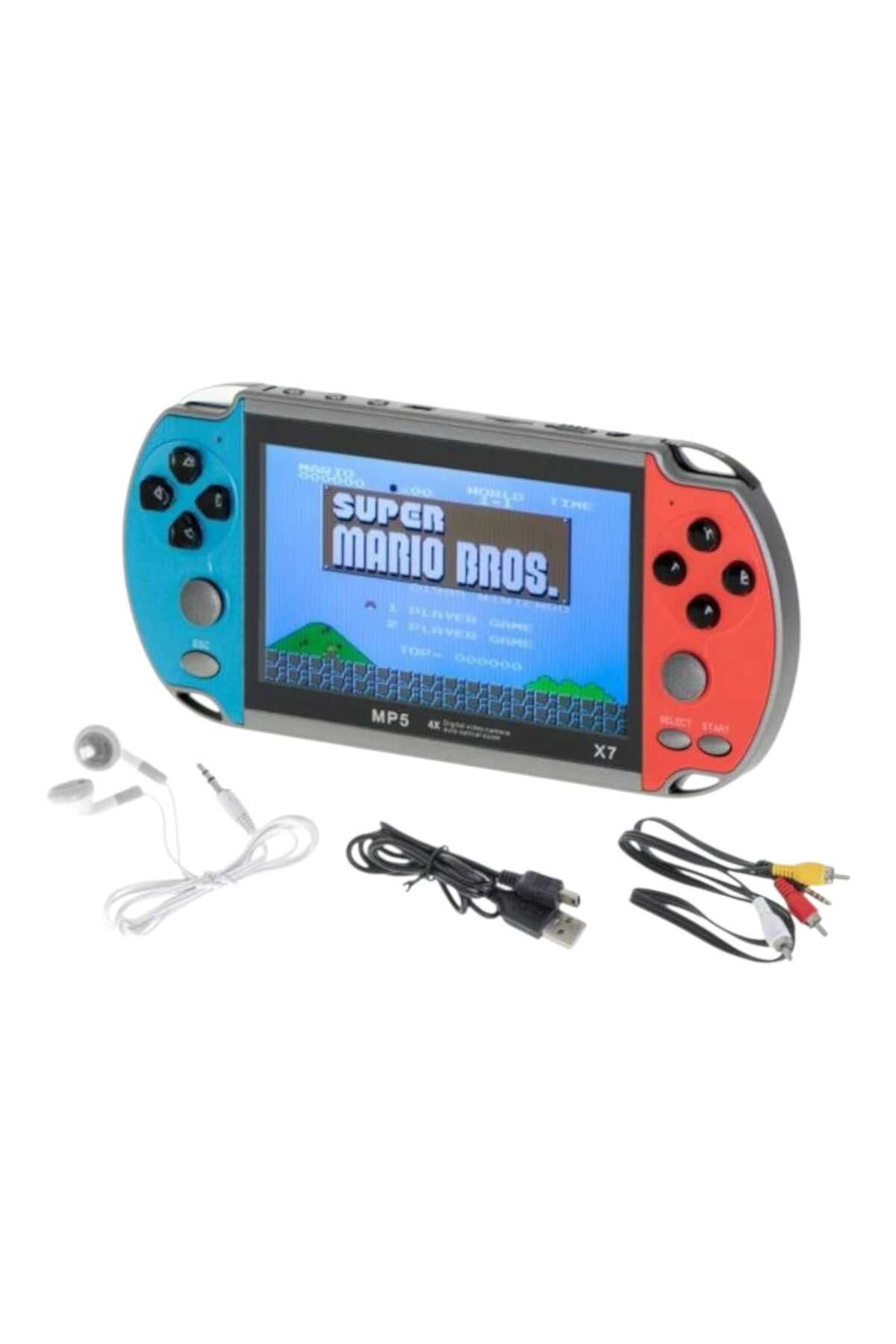 SMARTIX-MP5 PLUS Game Console, 501 Games, video, audio and eBook file reading, Headphones Included 3