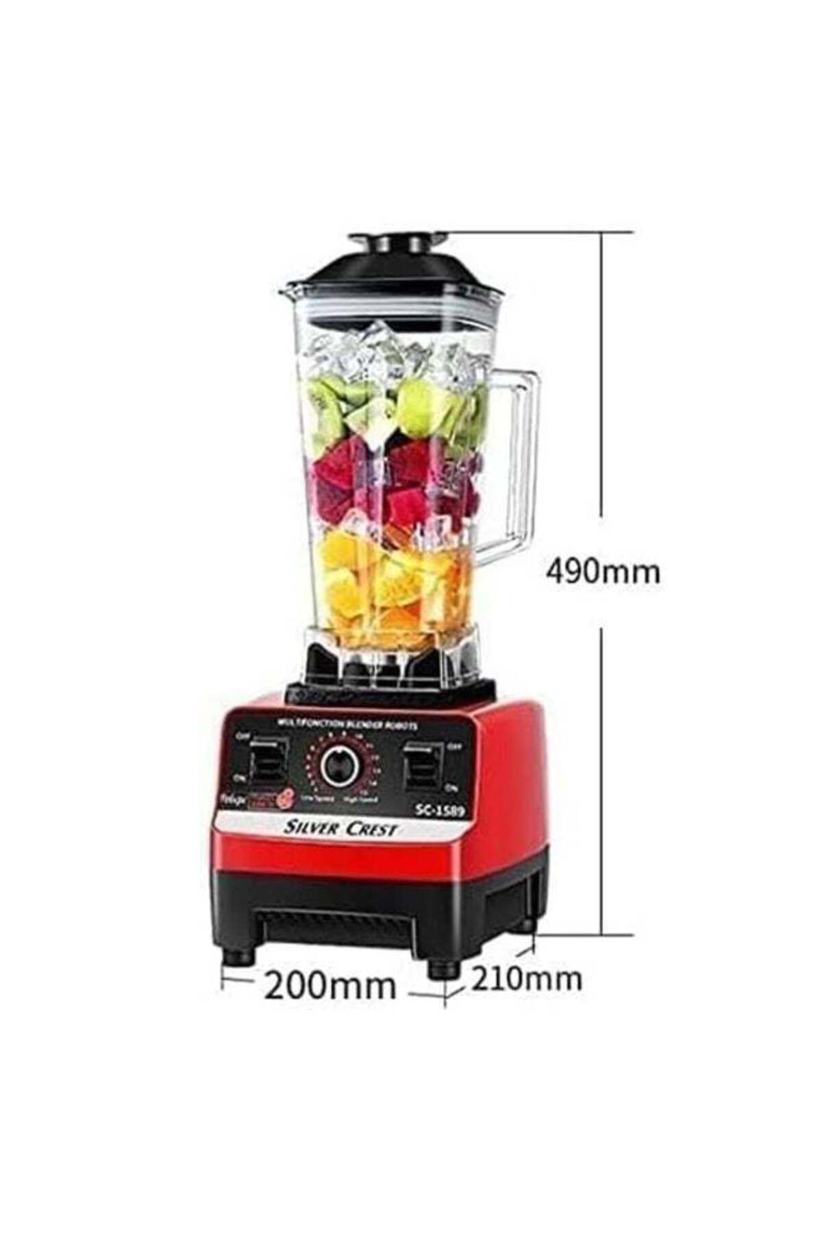 COOYA-Countertop Blender Multi blender mixer juicer food professional with smart 15 timer speed /4500w 8