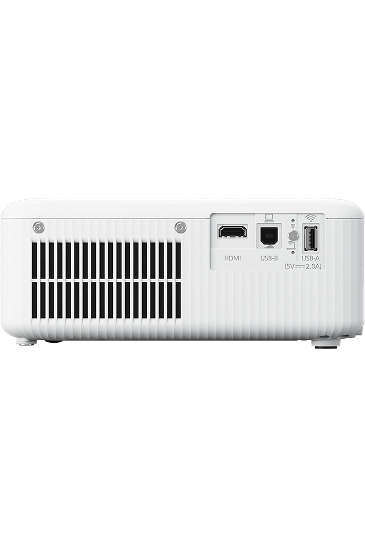 EPSON-CO-W01 WXGA Projector, 3LCD technology, 3,000 lumen brightness, 378 inches screen size, White, 3