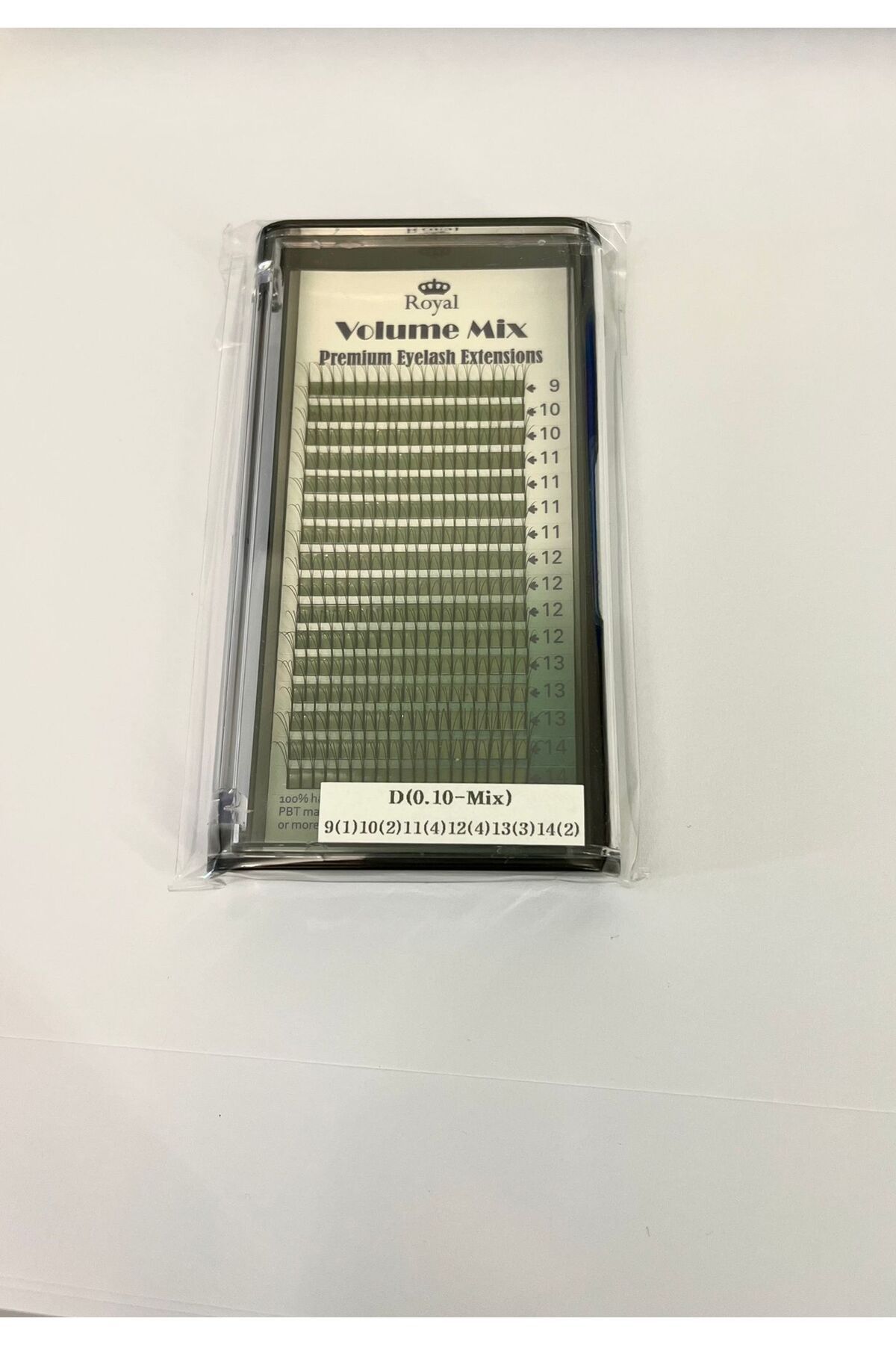 Royal-Premium Volume 3D Eyelash Extensions, D Curvature, Thickness 0.10 mm, Mix Length, 16 Rows 3
