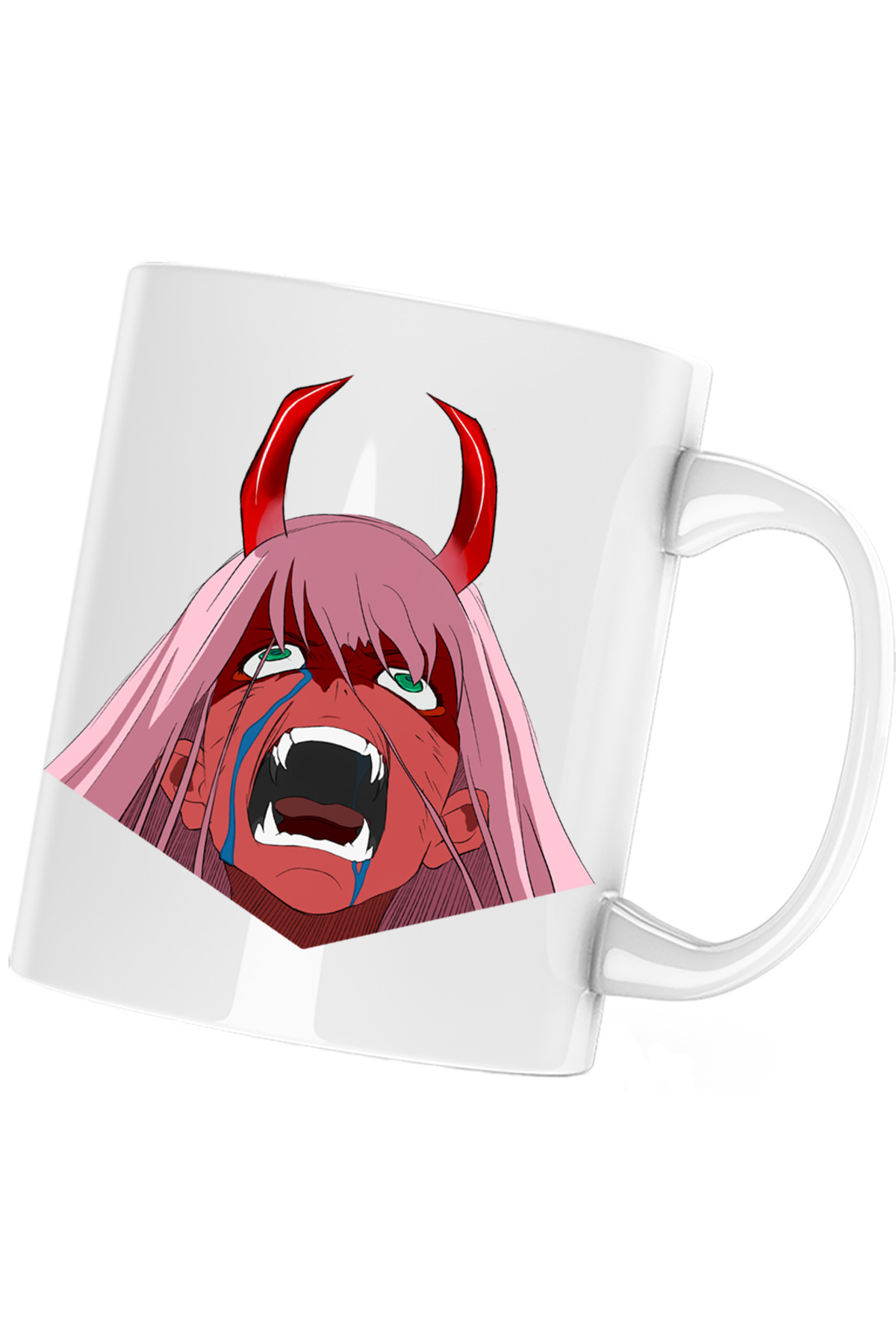 OEM Cana Darling in the FranXX Zero Two Rage Anime, alba, 330 ml- Trendyol