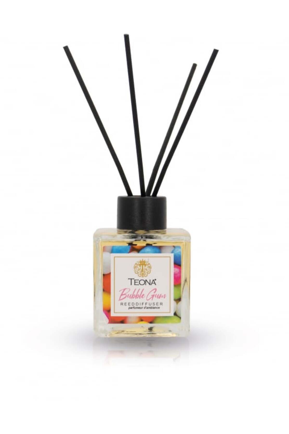 TEONA Odorizant De Camera Cu Betisoare Bubble Gum, 110 Ml - One Size
