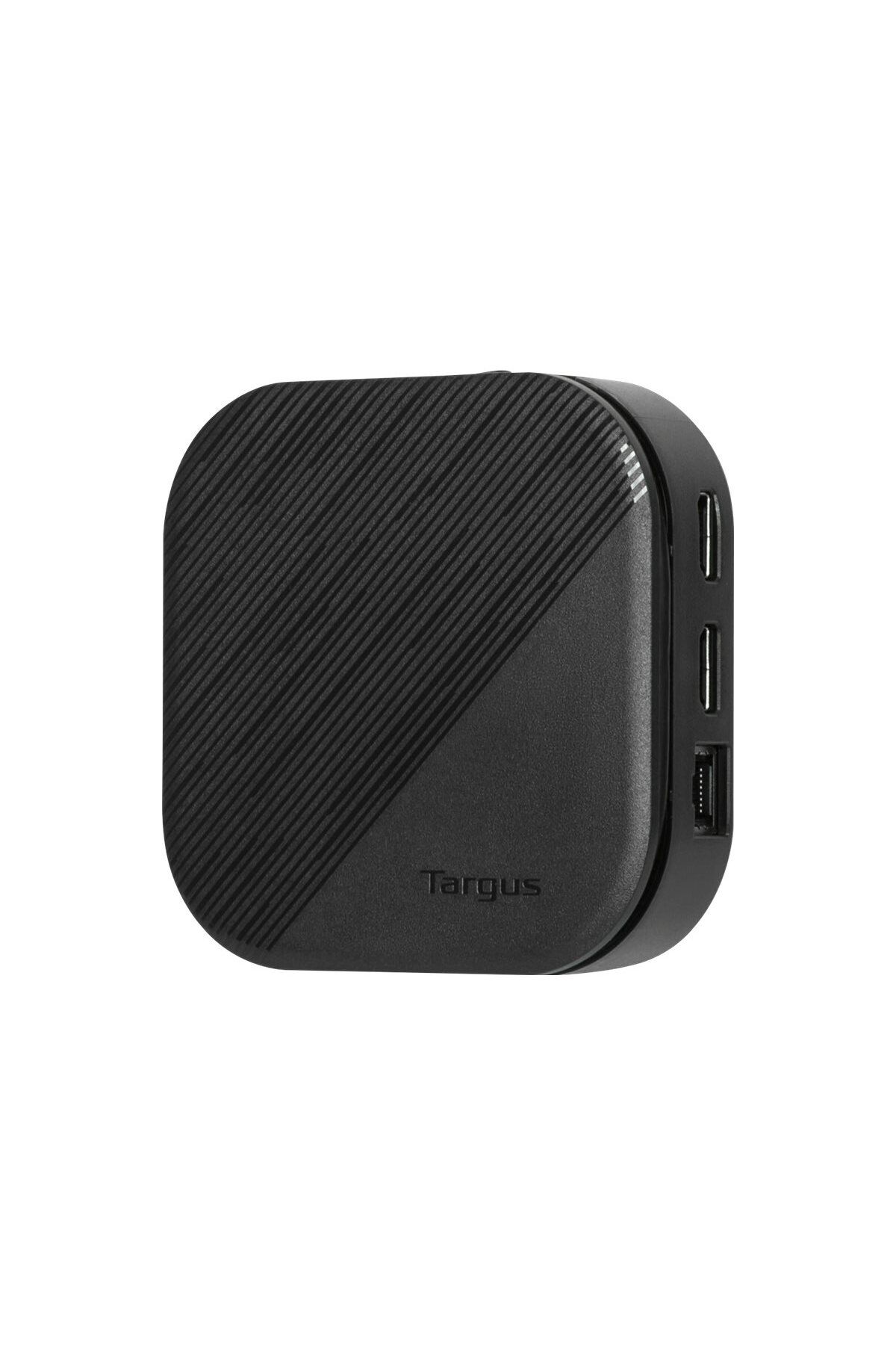 Targus-Stacja dokująca podróżna Universal DisplayLink USB-C z podwójnym monitorem, 80W 5