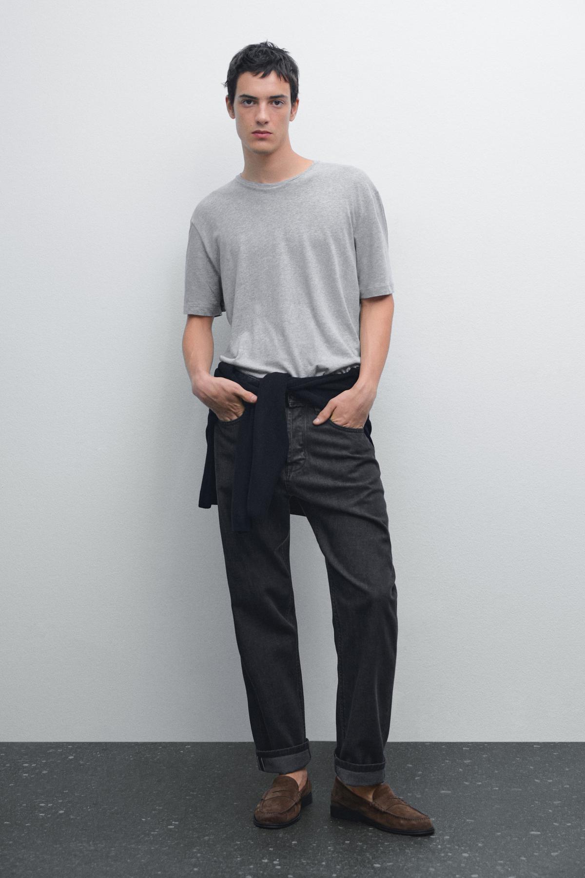 ماسیمو دوتی شلوار جین فیت لبهدار ماسیمو دوتی شلوار جین فیت لبهدار