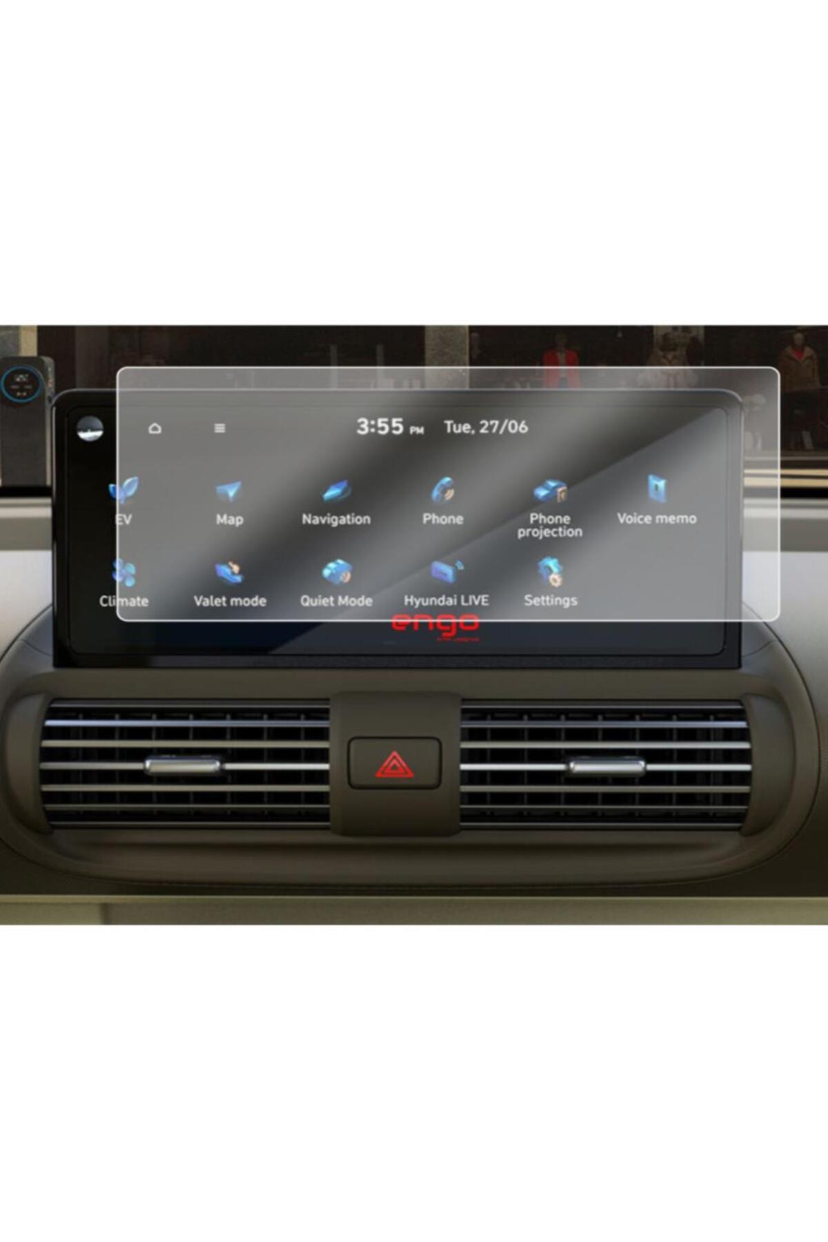 Engo Hyundai Inster 10.25 inç Mat Ekran Koruyucu Multimedya