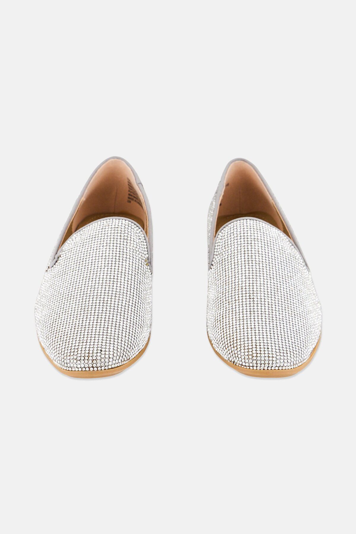 Steve Madden-Women Corral-R Slip On Casual Flats, Silver 4
