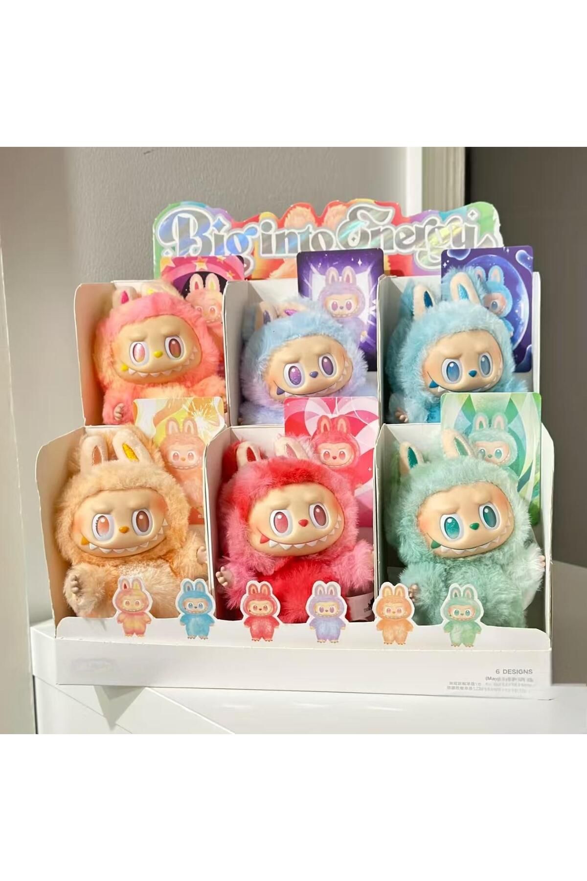 Lumely-Gen 3 Labubu Figures Blind Box,this Serises Include 6 Kind Ordinary& 1 Hidden Style ,Single Box 7