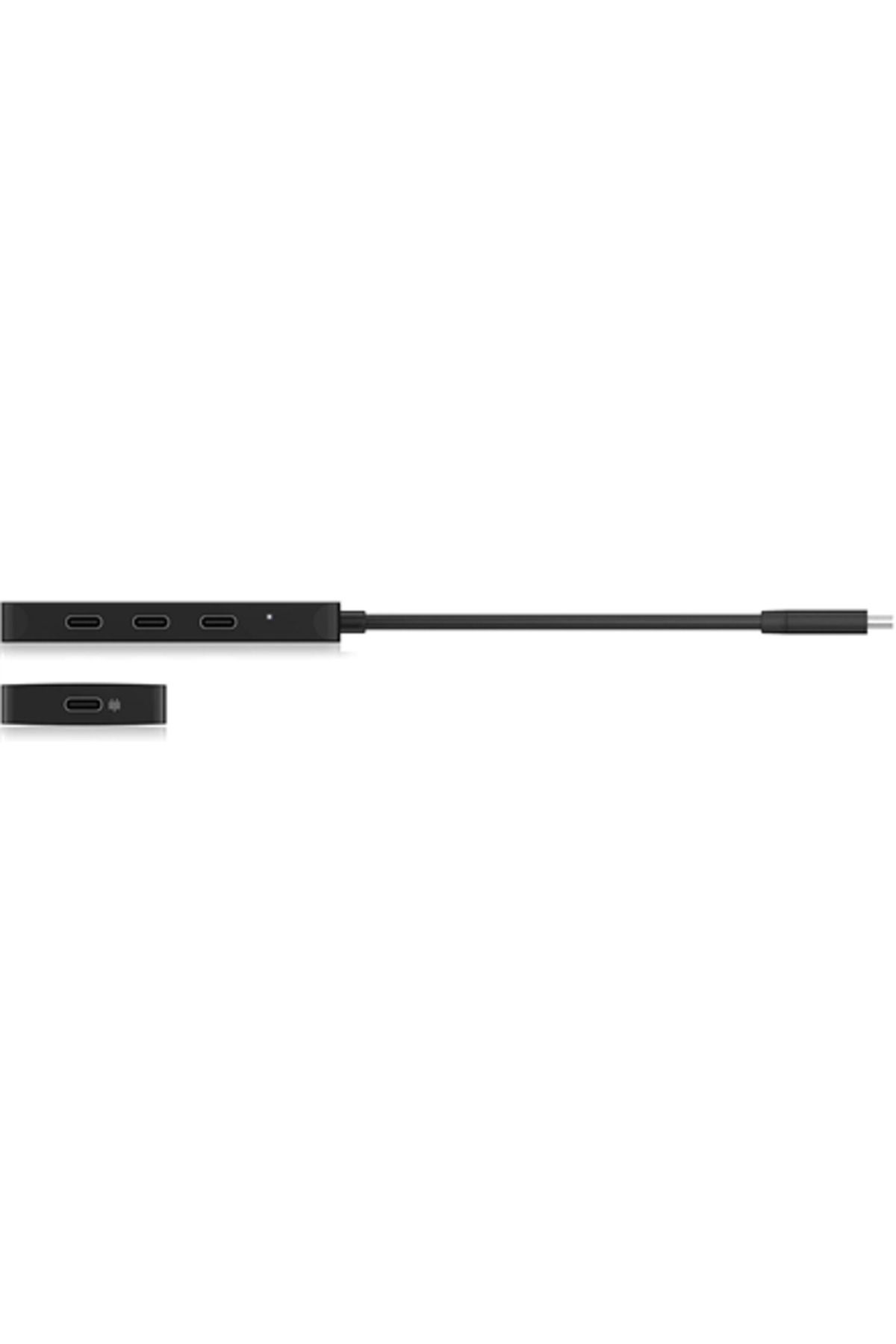 RaidSonic-| 4-portowy hub z interfejsem USB typu C i portem PD | IB-HUB1429-CPD 4