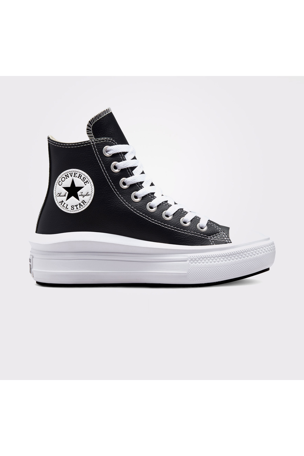 کانورس کفش کتانی مشکی یونیسکس با پلتفرم All Star Move Chuck Taylor