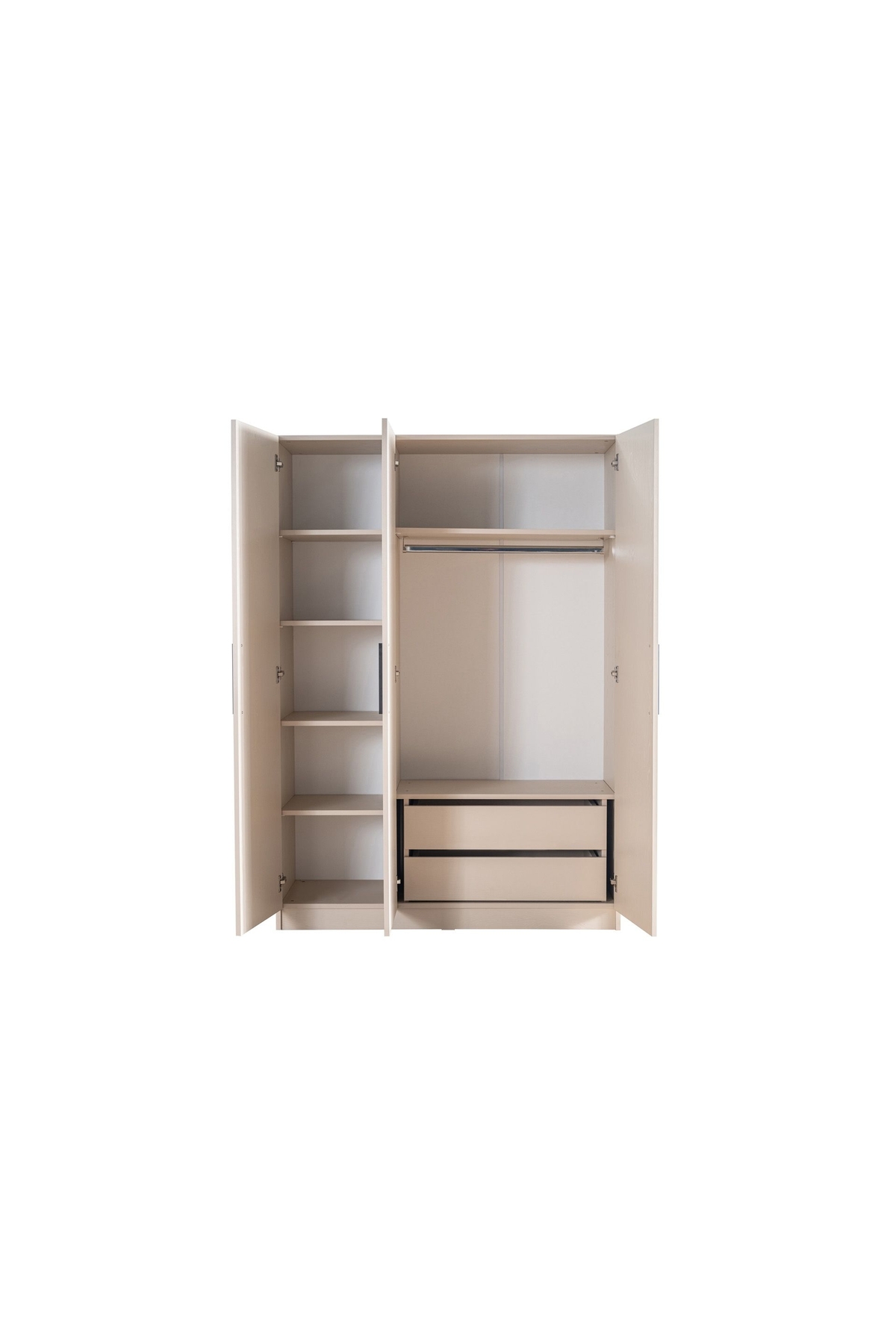 Vivense Strada Genç Odası Gardırobu, 3 Kapaklı fotoğrafı 6 (önizleme)