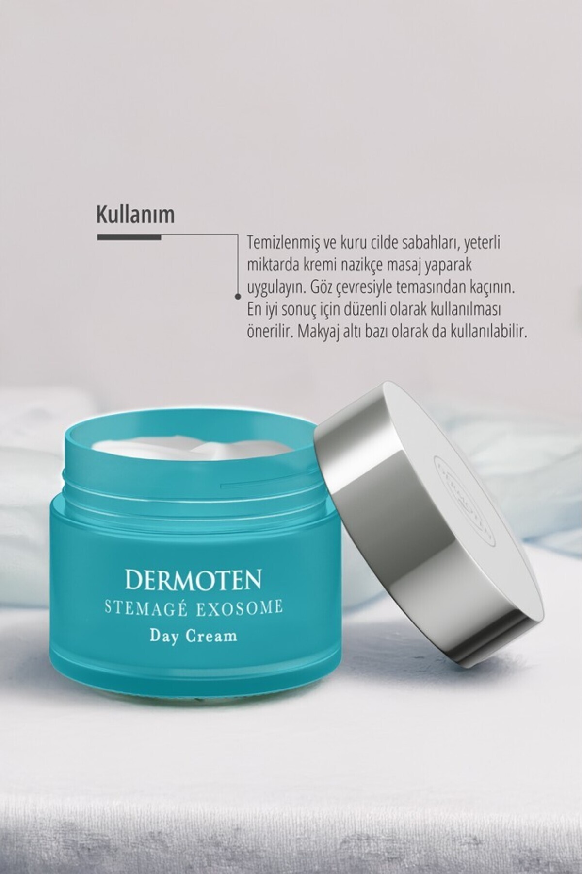 Dermoten-Stemagé Exosome Stem Cell / Daytime Exosome Cream Providing Moisturizing-Shiny Appearance 50 ml 4