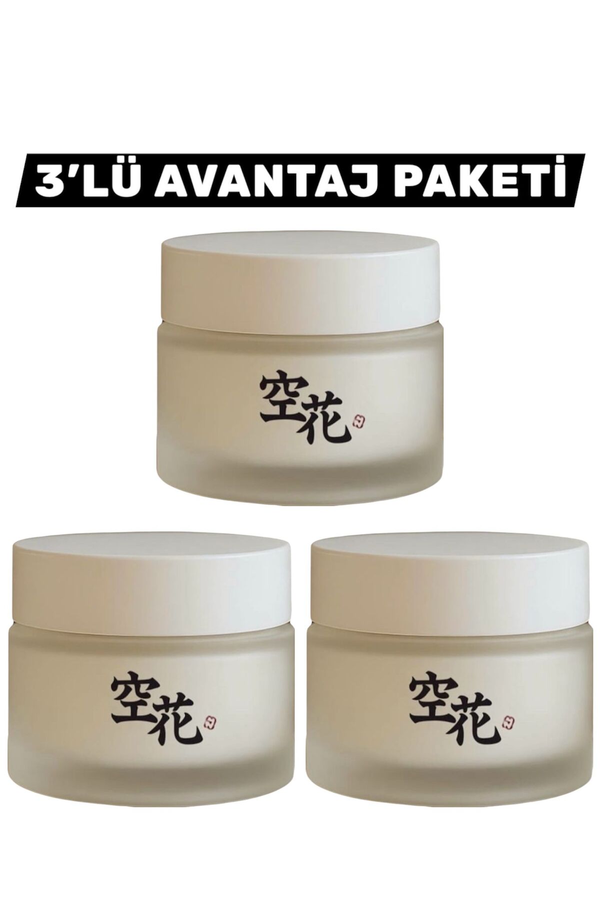 JAPON KREMİ Yaşlanma Karşıtı Pirinç Özlü 3X50 ml Kırışıklık