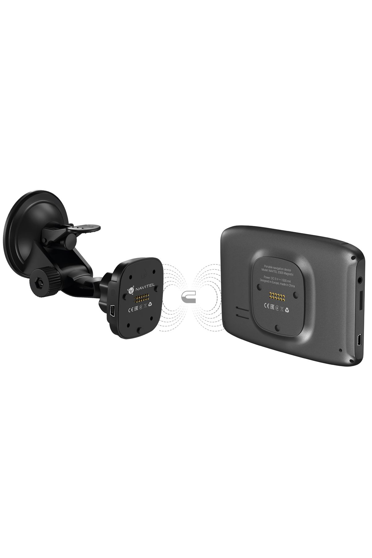 Navitel-| E505 Magnetic | 5.0" TFT LCD 480 x 272 pixels pixels | GPS (satellite) | Maps included 6