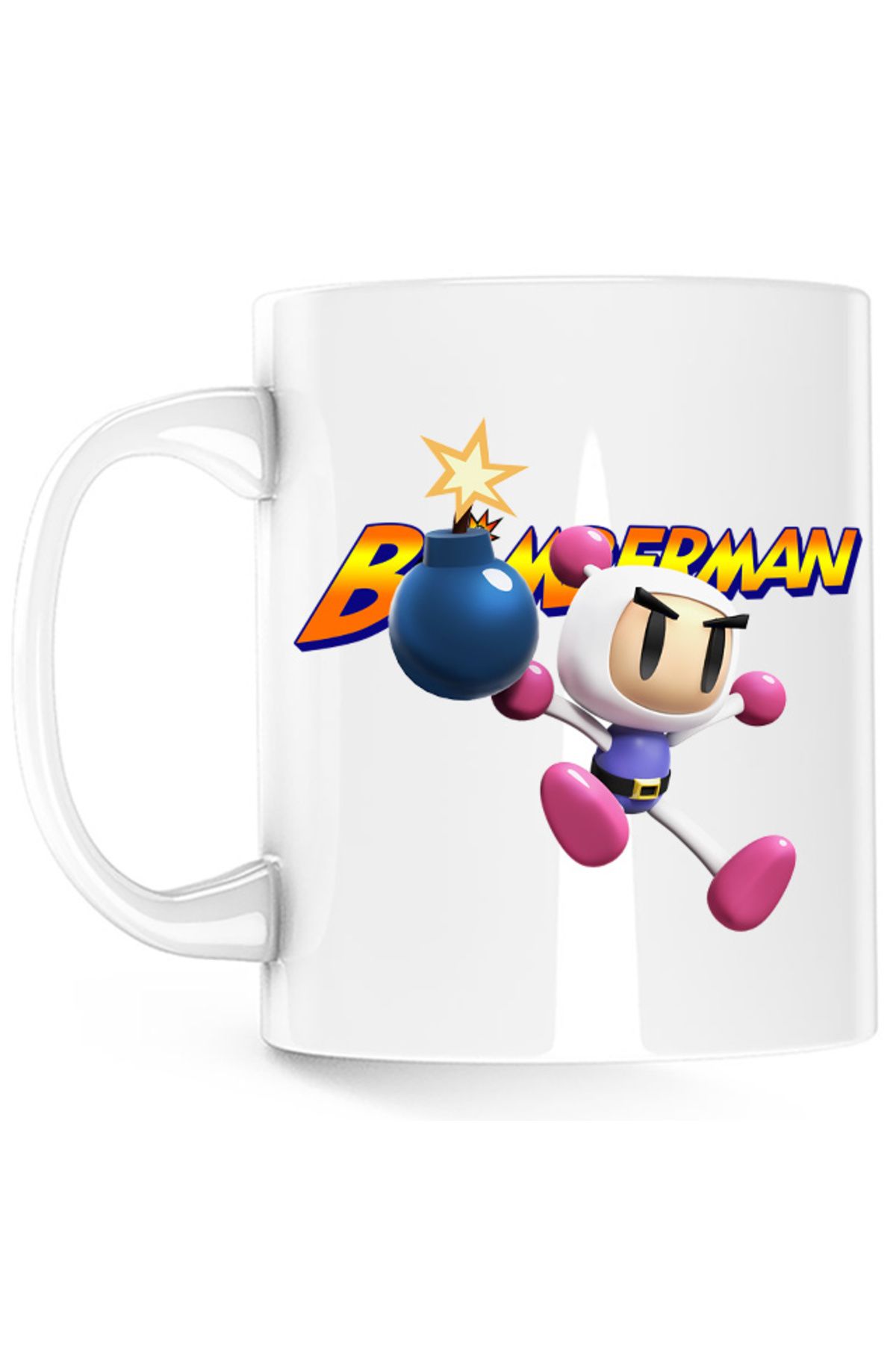 OEM-Cana Bomberman Logo Jump Multiplayer Action Timer, alba, 330 ml 2