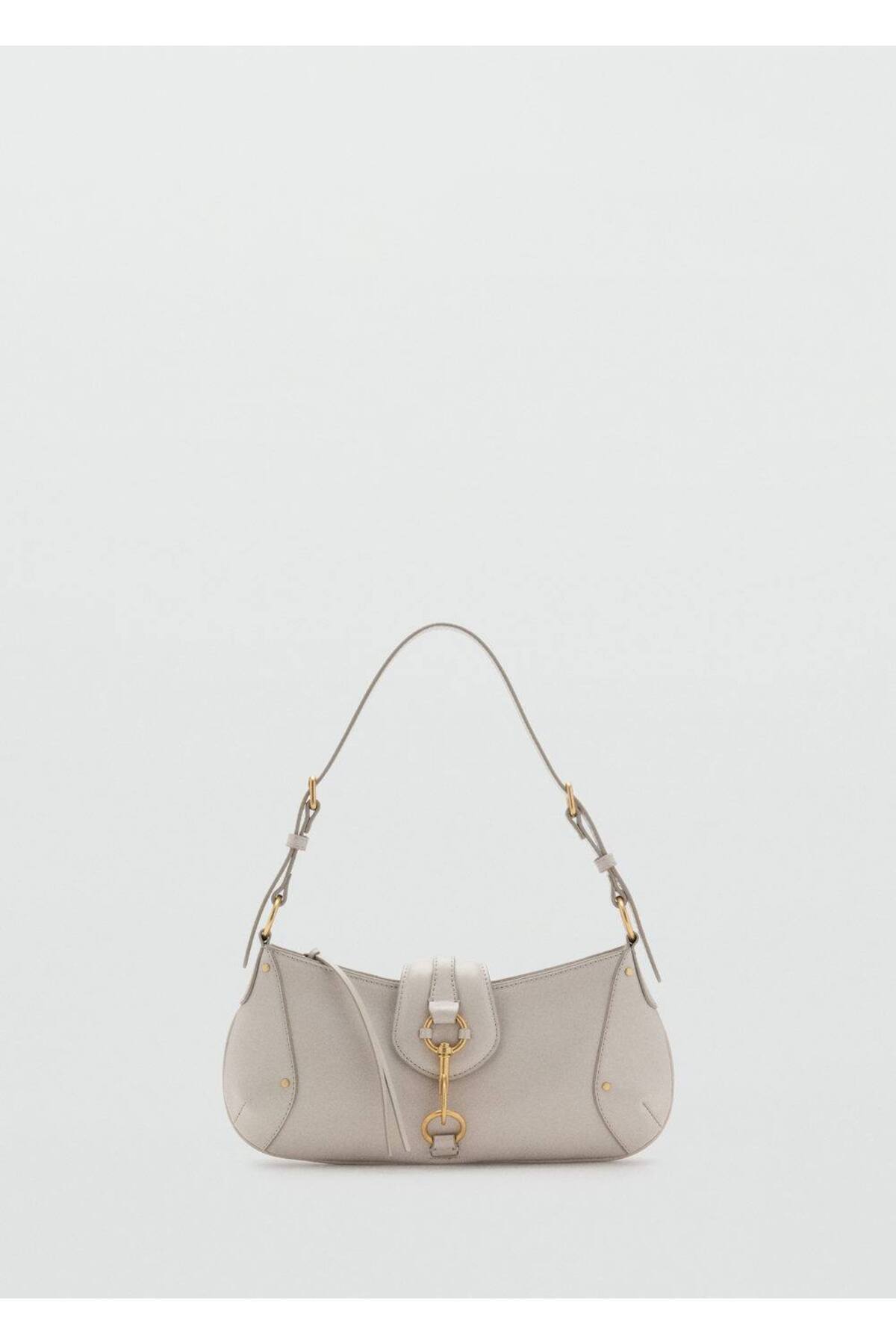 کیف دوشی MANGO با جزئیات کارابین