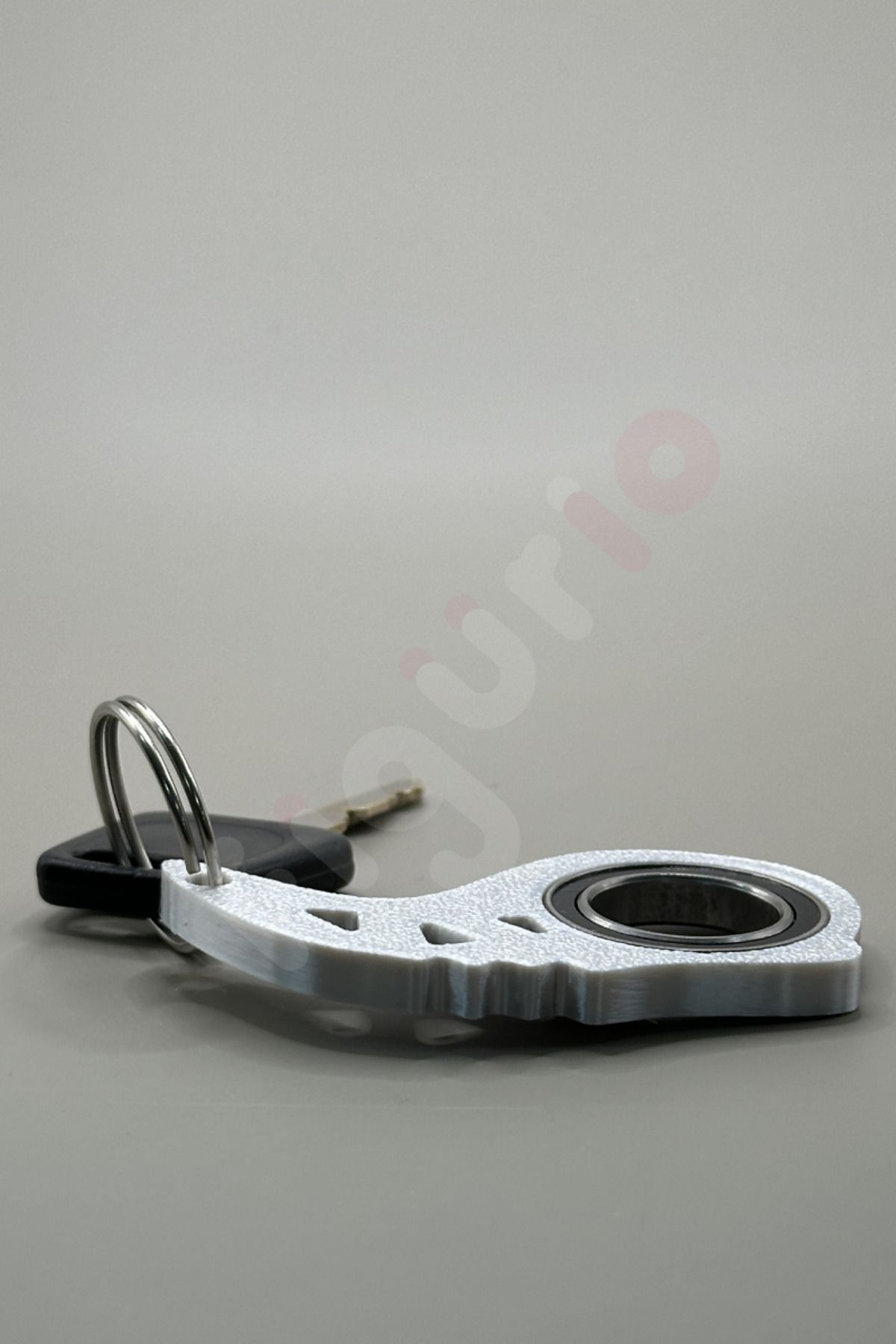 figurio-Silver Keyrambit Keychain / Rotatable Keychain 2