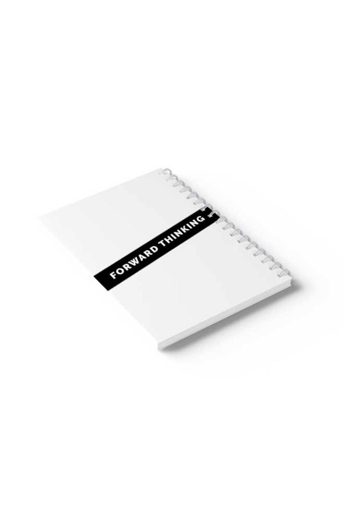 LOWHA-Spiral Notebook with Front and Back Hard Covers Featuring Forward Thinking Design 6