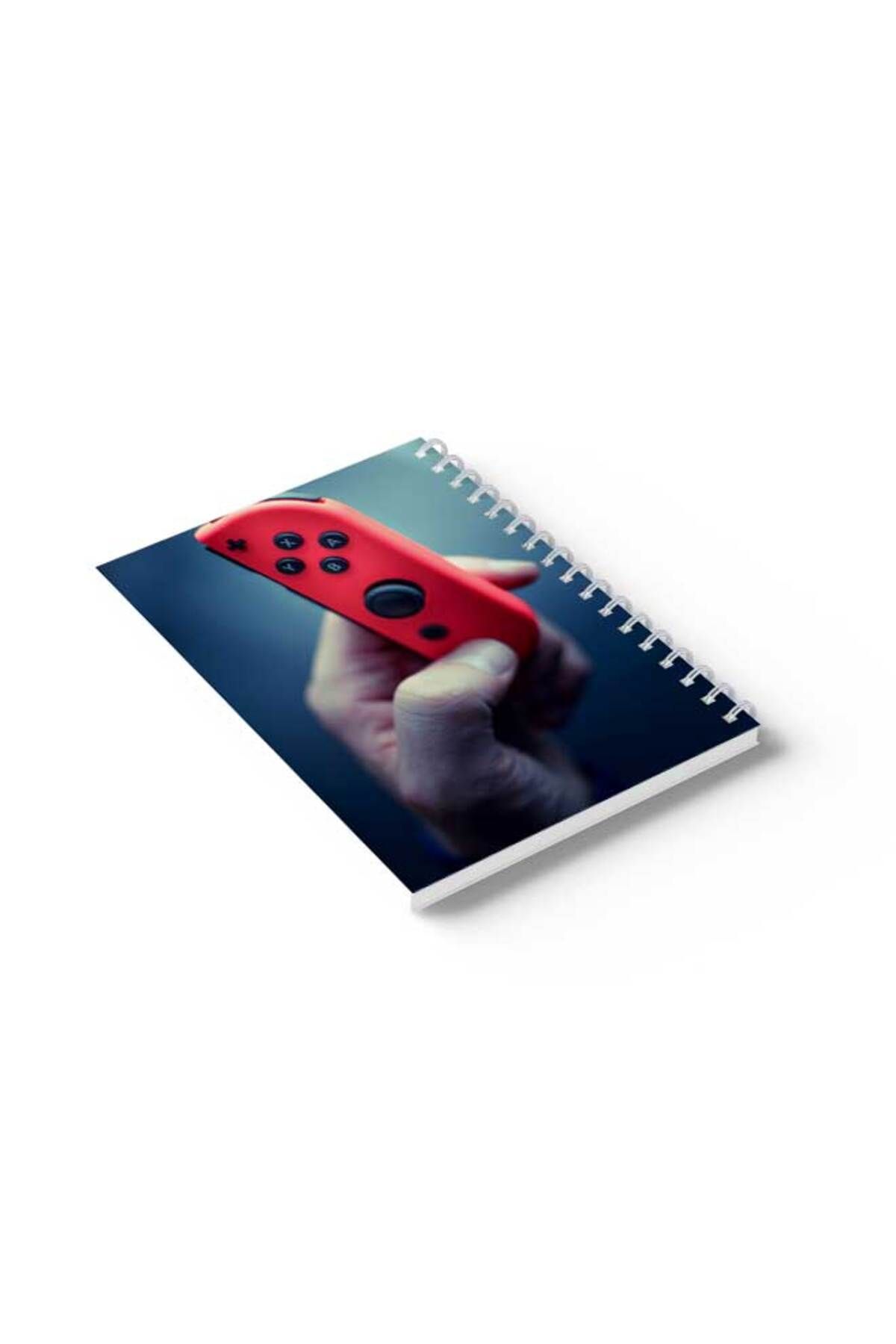 LOWHA-Spiral Notebook with Front and Back Hard Covers Featuring Let's Play Design 6
