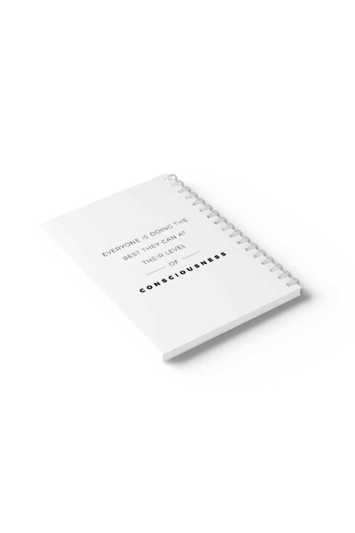 LOWHA-Spiral Notebook with Front and Back Hard Covers Featuring Everyone Is Doing the Best Design 6