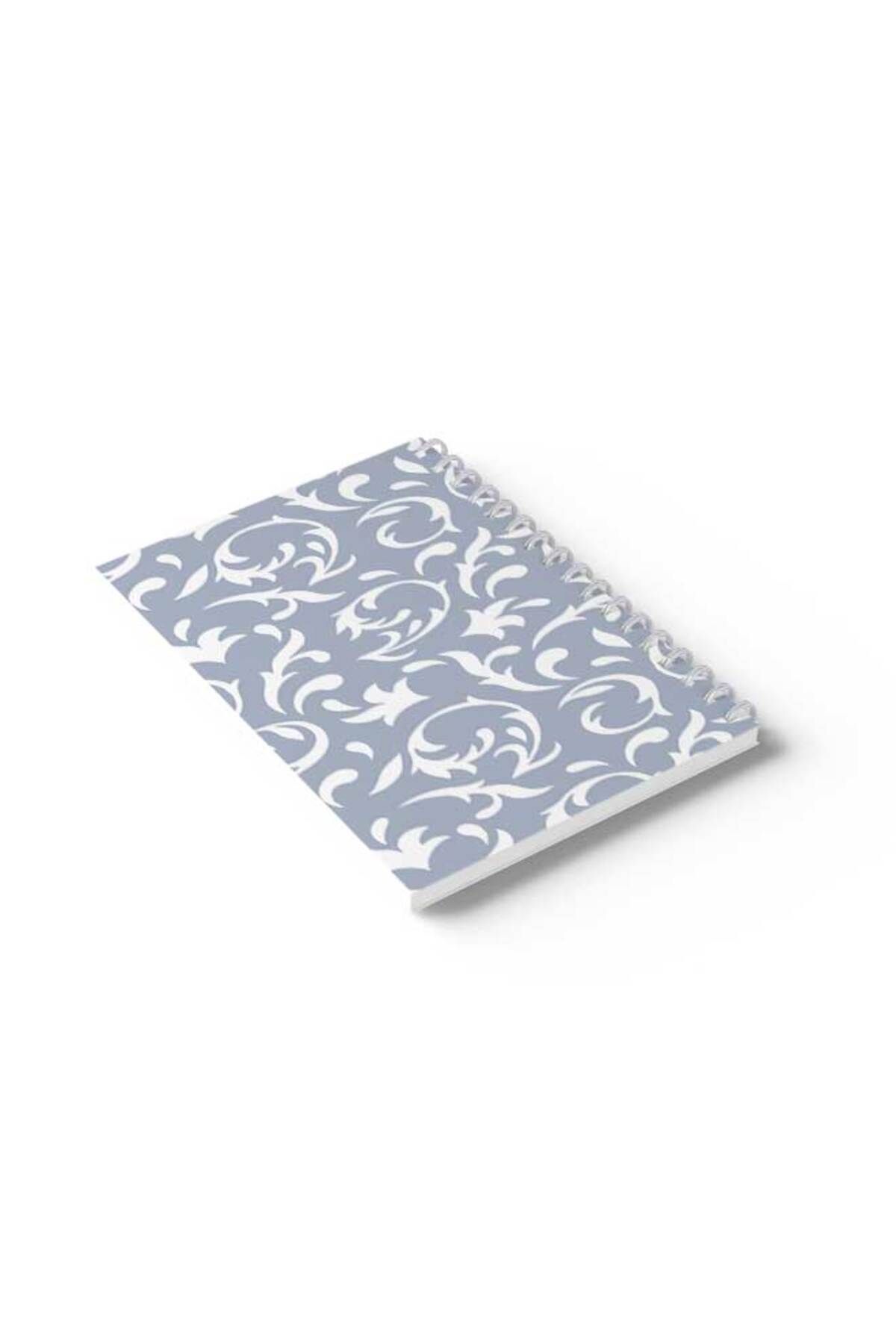 LOWHA-Spiral Notebook with Front and Back Hard Covers Featuring Shapes Design 6